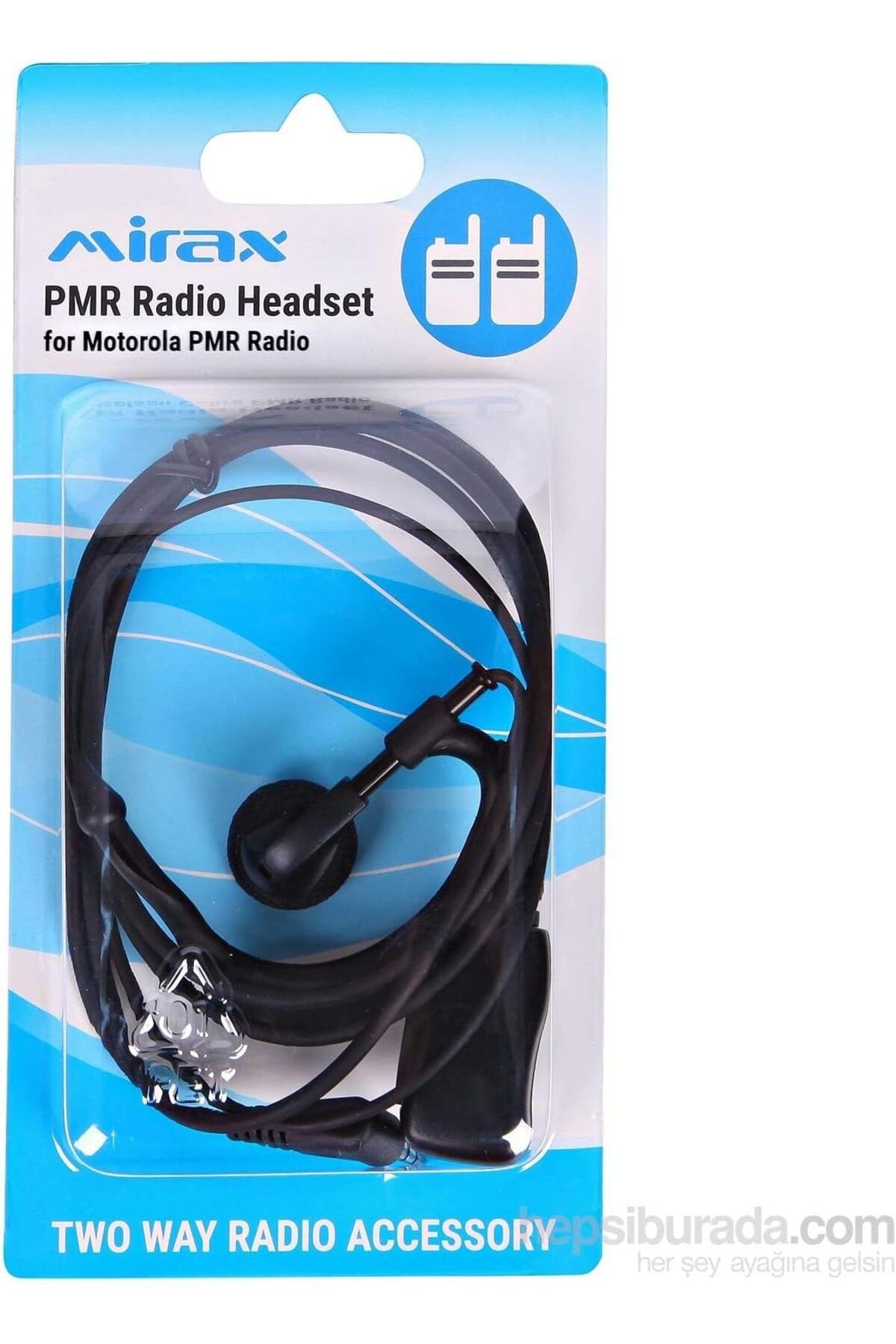 STOREMAX MT100-PM02 MT100-PM02 PMR Telsiz Kulaklığı Siyah TrendBazaar 1057563