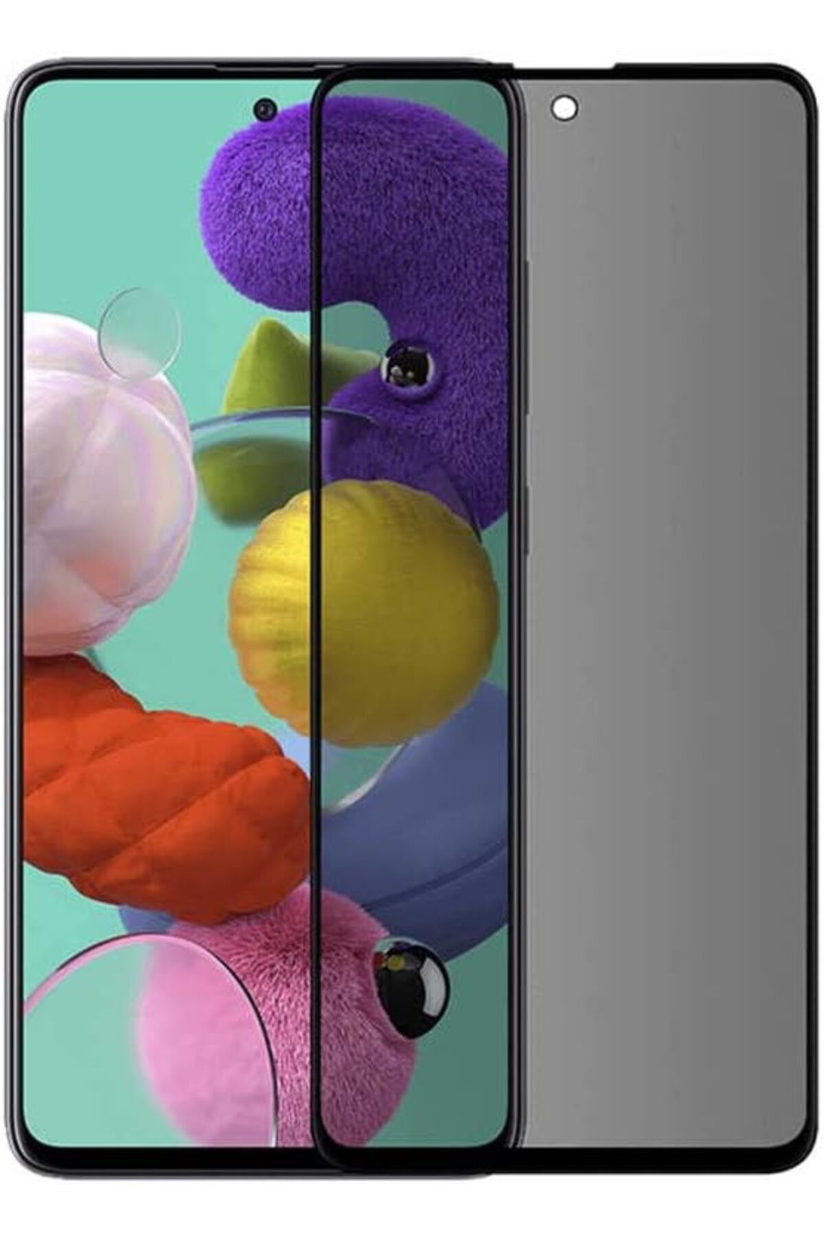 STOREMAX OZN Galaxy S20 FE Uyumlu Gizlilik Filtreli 5D Hayalet Ekran Koruyucu Cam (Siyah) OZNstre 1094633