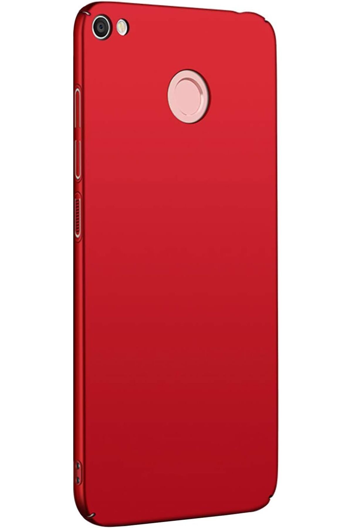 STOREMAX Ezg Redmi Note 5A Uyumlu Sert Rubber Silikon Kılıf (Kırmızı) Ezsnshop 1065757