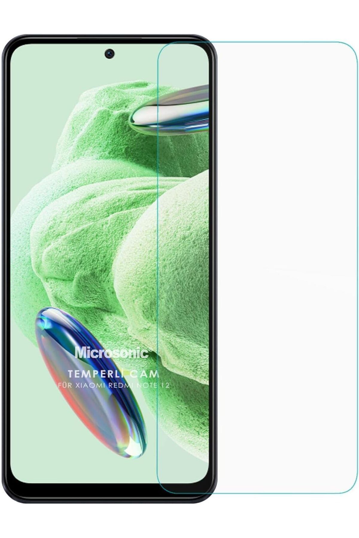STOREMAX OZN Xiaomi Redmi Note 12 Tempered Glass Cam Ekran Koruyucu OZNstre 1094633