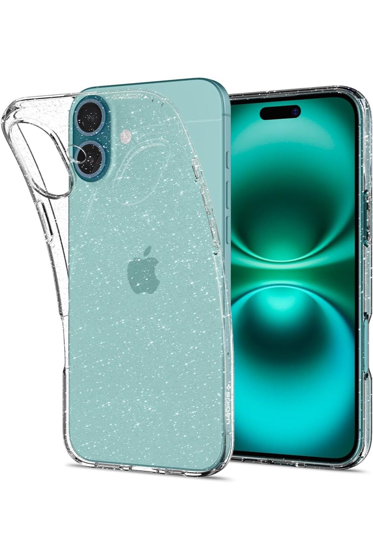 STOREMAX ELZ iPhone 16 Plus Kılıf Liquid Crystal Glitter Crystal Quartz - ACS08065 FRNTR 1127478