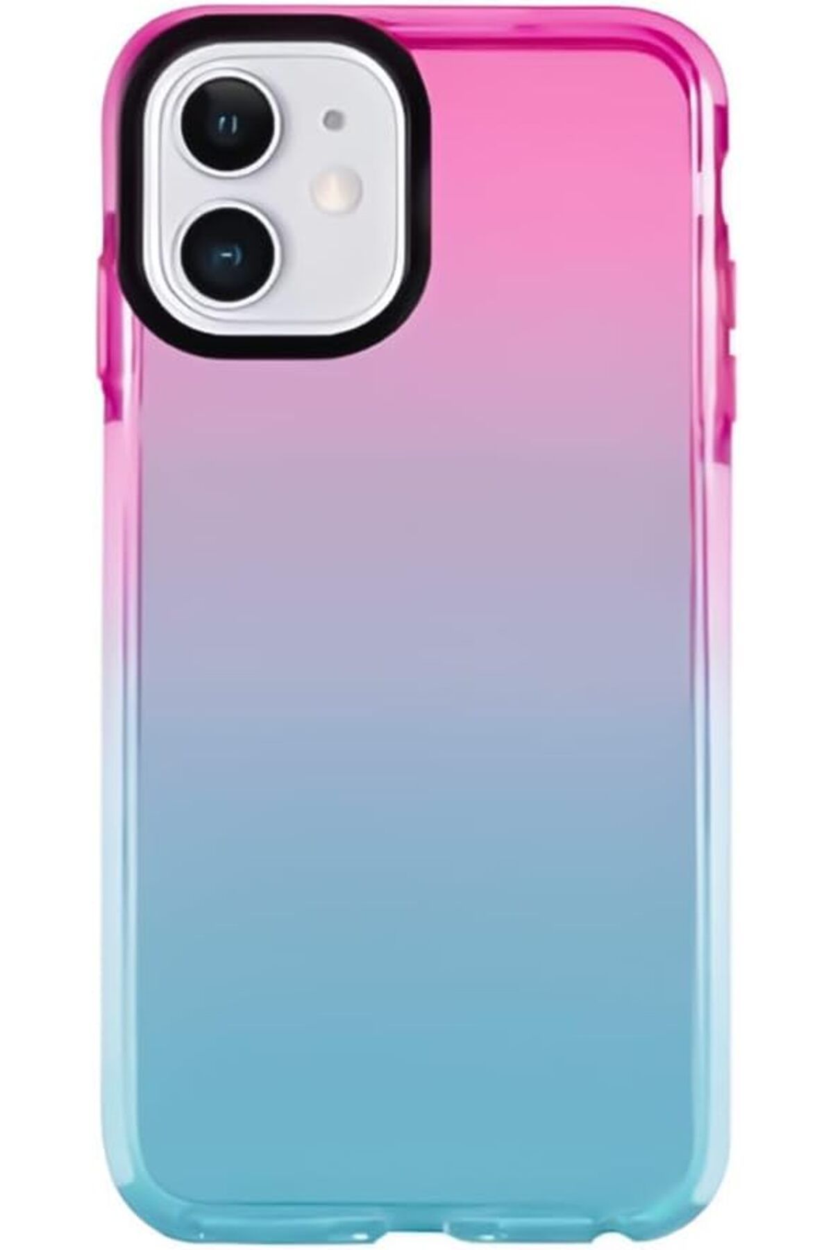 STOREMAX ELZ Degrade Tasarımlı Gradient Silikonlu Telefon Kılıfı iPhone 11 ile Uyumlu FRNTR 1127478