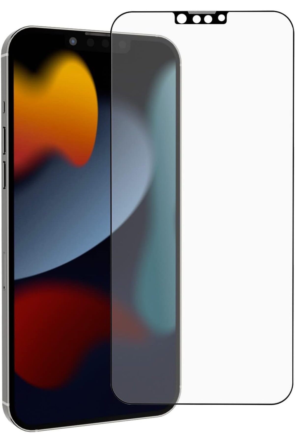 STOREMAX OZN iPhone 7 uyumlu Nano Anti-Shock Kenarlıksız Seramik Hayalet Ekran Koruyucu Cam - MAT YÜZEY (i