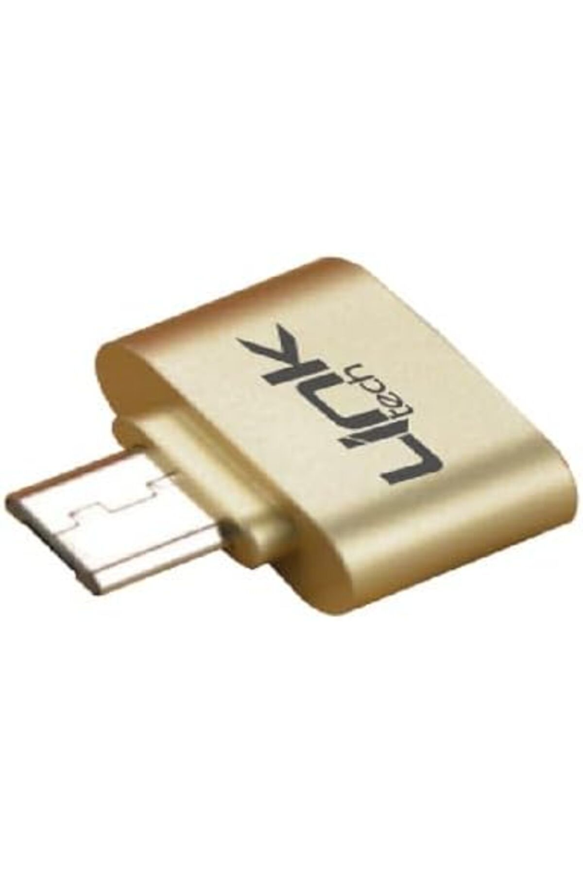 Mu Art Ahşap Mrt Linktech O185 USB-A - Micro USB OTG Dönüştürücü (ALTIN) Art 871301