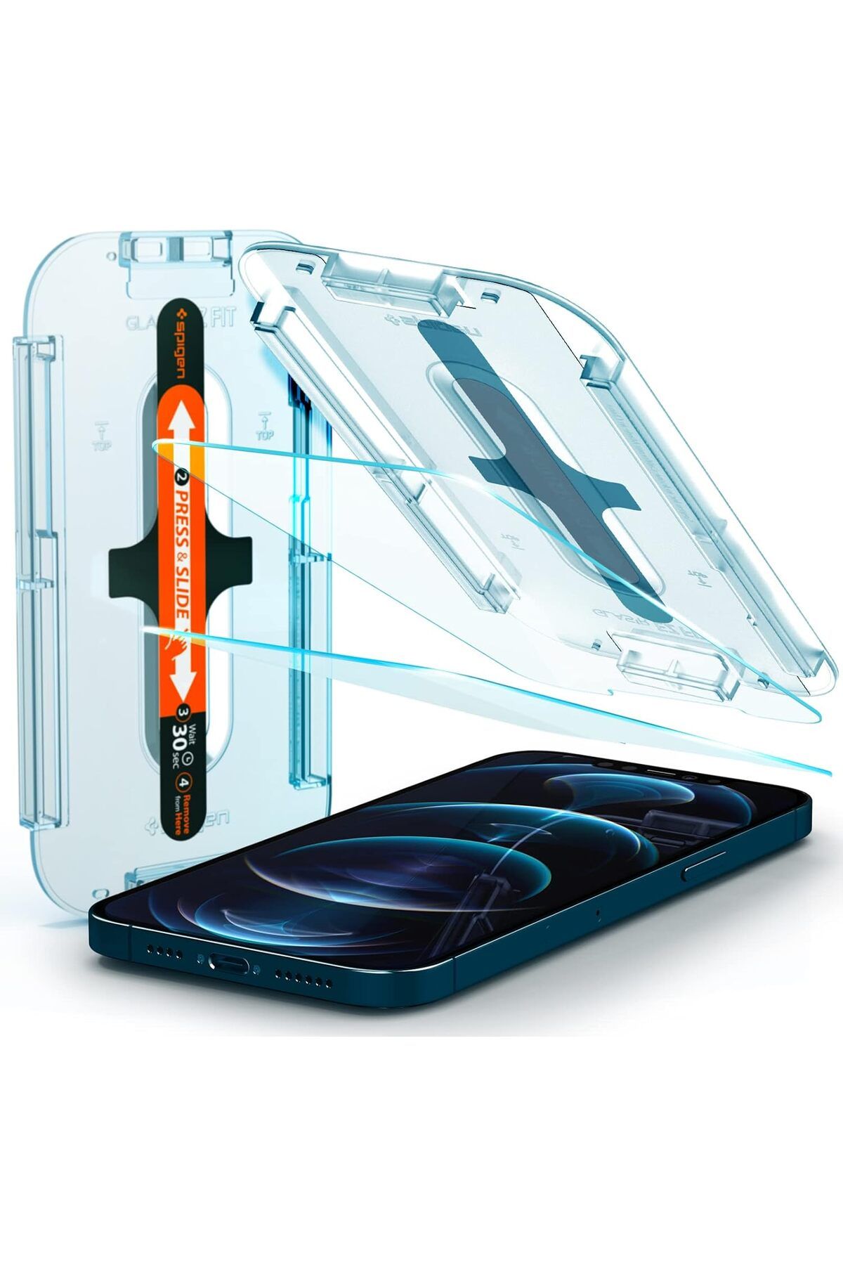 STOREMAX OZN iPhone 12 Pro Max Cam Ekran Koruyucu Kolay Kurulum Glas.tR EZ Fit (2 Adet) - AGL01791 OZNstre 10