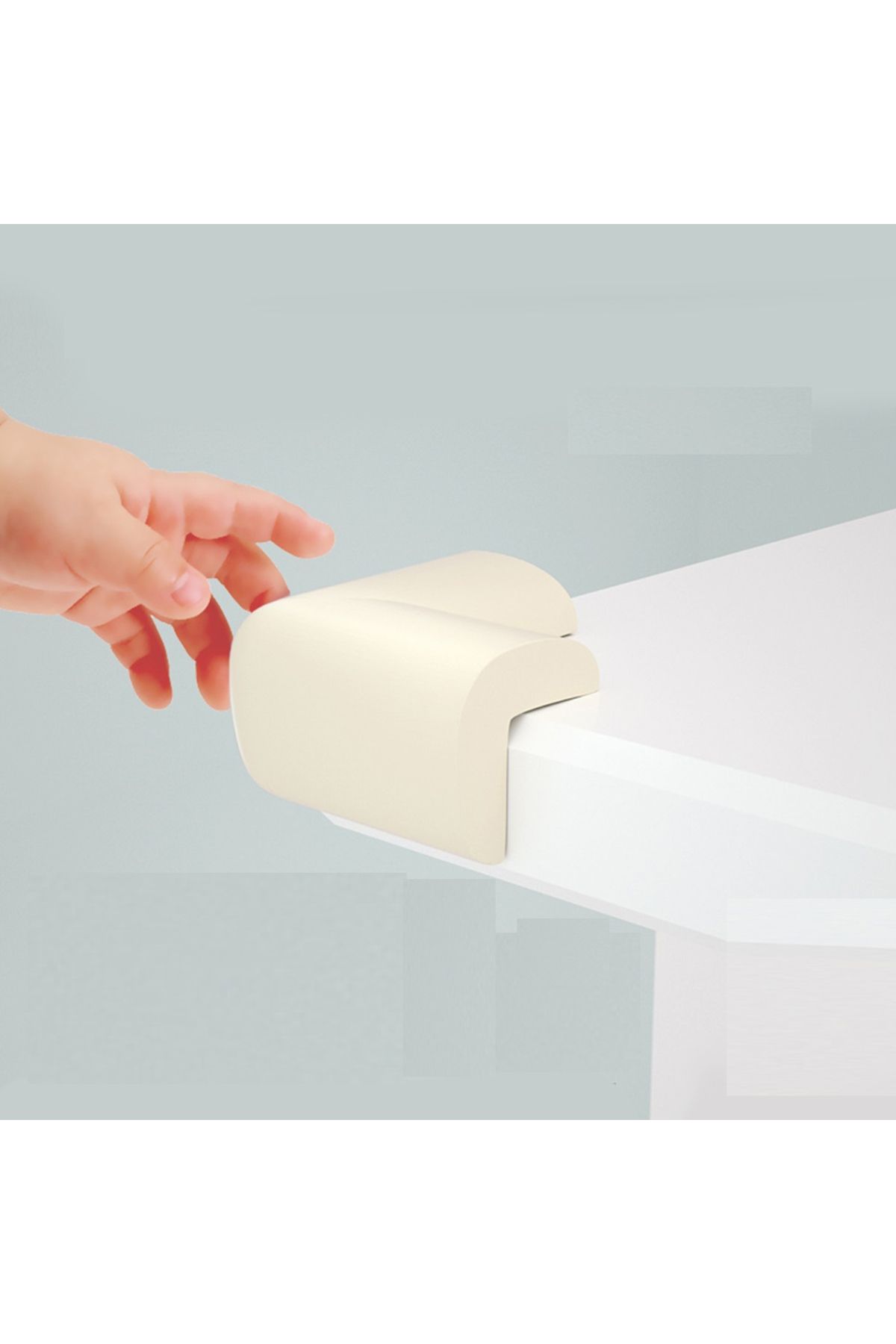Empria-Child Safety Kit - Soft Strip And Corners, Door Stops, Drawer And Socket Safety Guards, White 3