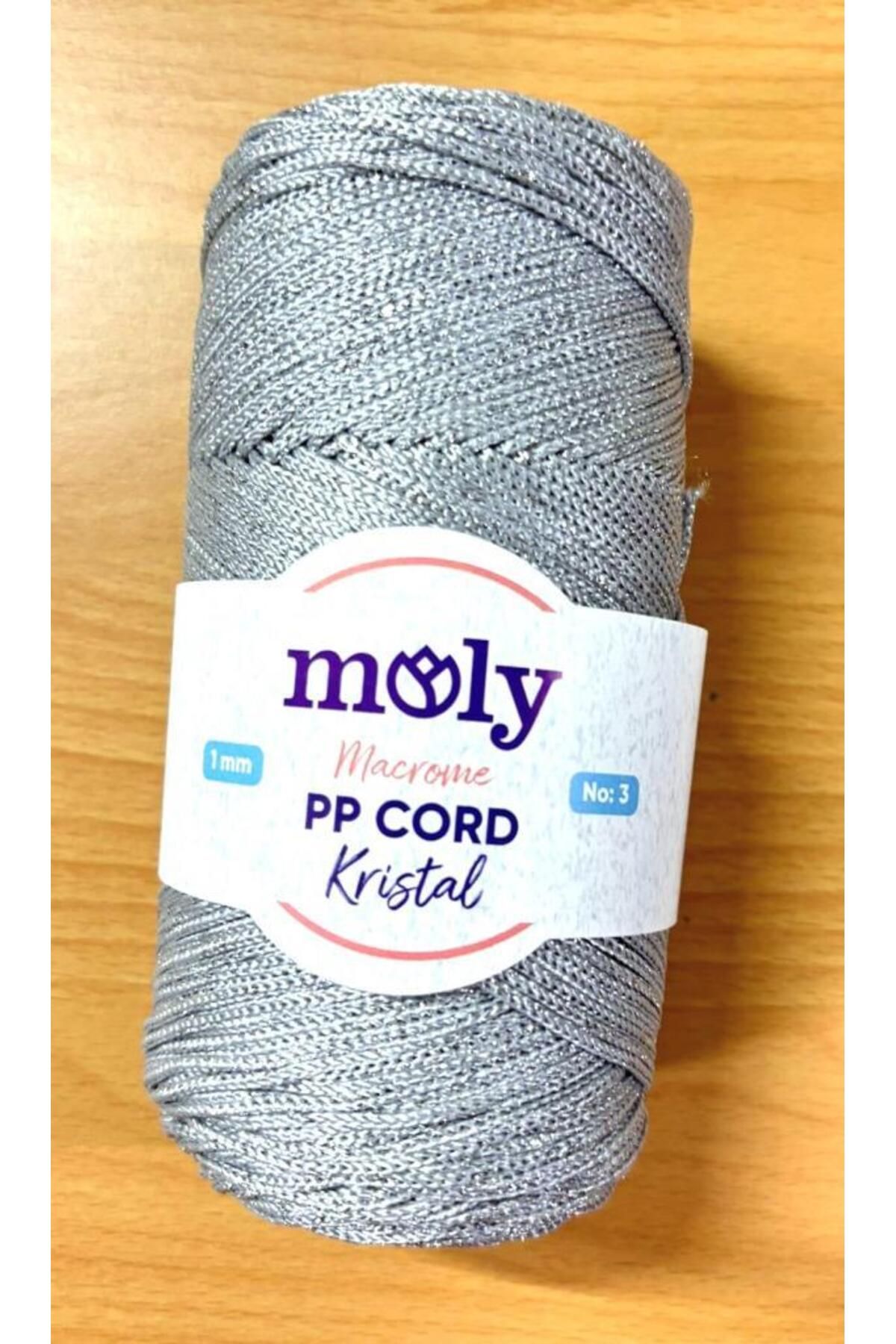 angel çanta aksesuar Accesoriu Geanta Angel Moly Yarn 200 Gr Poliester Sclipici Macrame Nr:60 - One Size