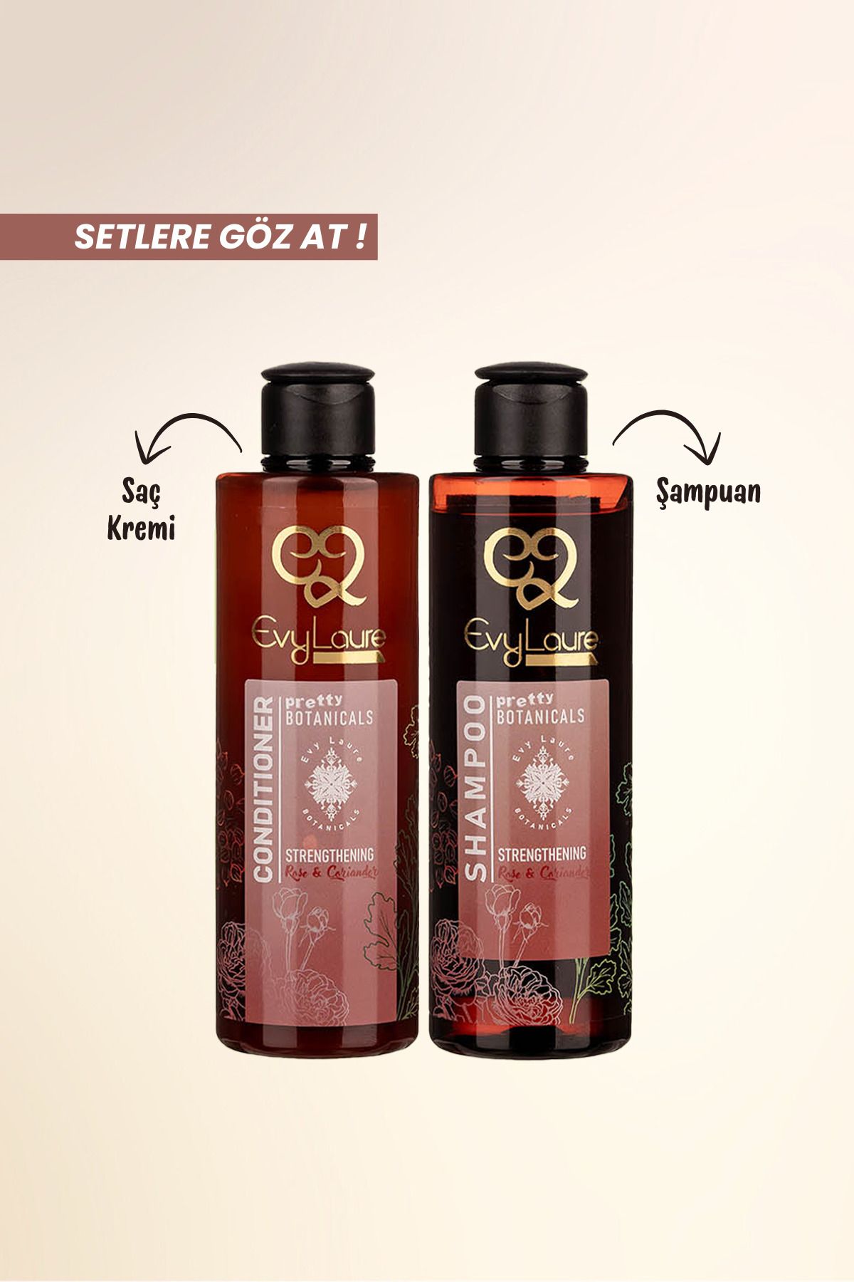 EvyLaure-Rose and Coriander Extract Shampoo - Anti-Dandruff & Moisturizing Botanicals - 225 ml 6