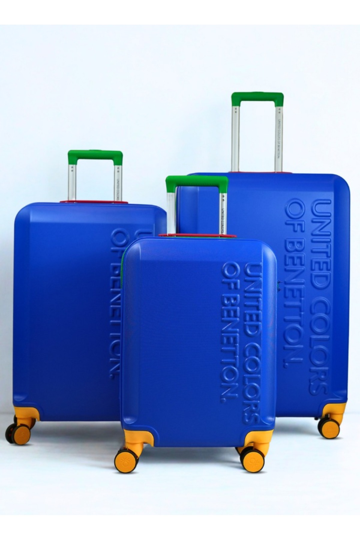 مجموعة BNTA-203X من 3 حقائب سفر صلبة بعجلات مزودة...