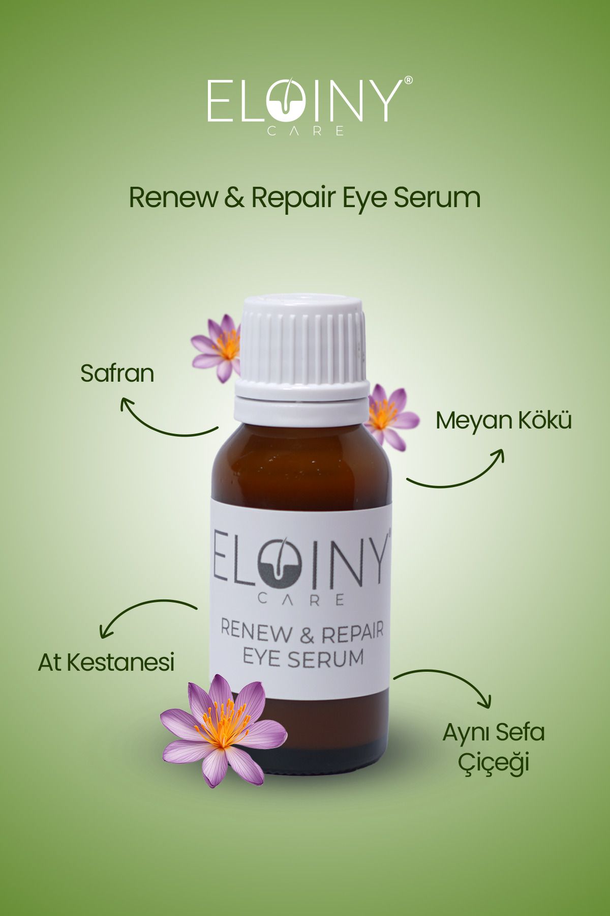 ELOİNY CARE Renew & Repair Göz Serumu 3'lü Set