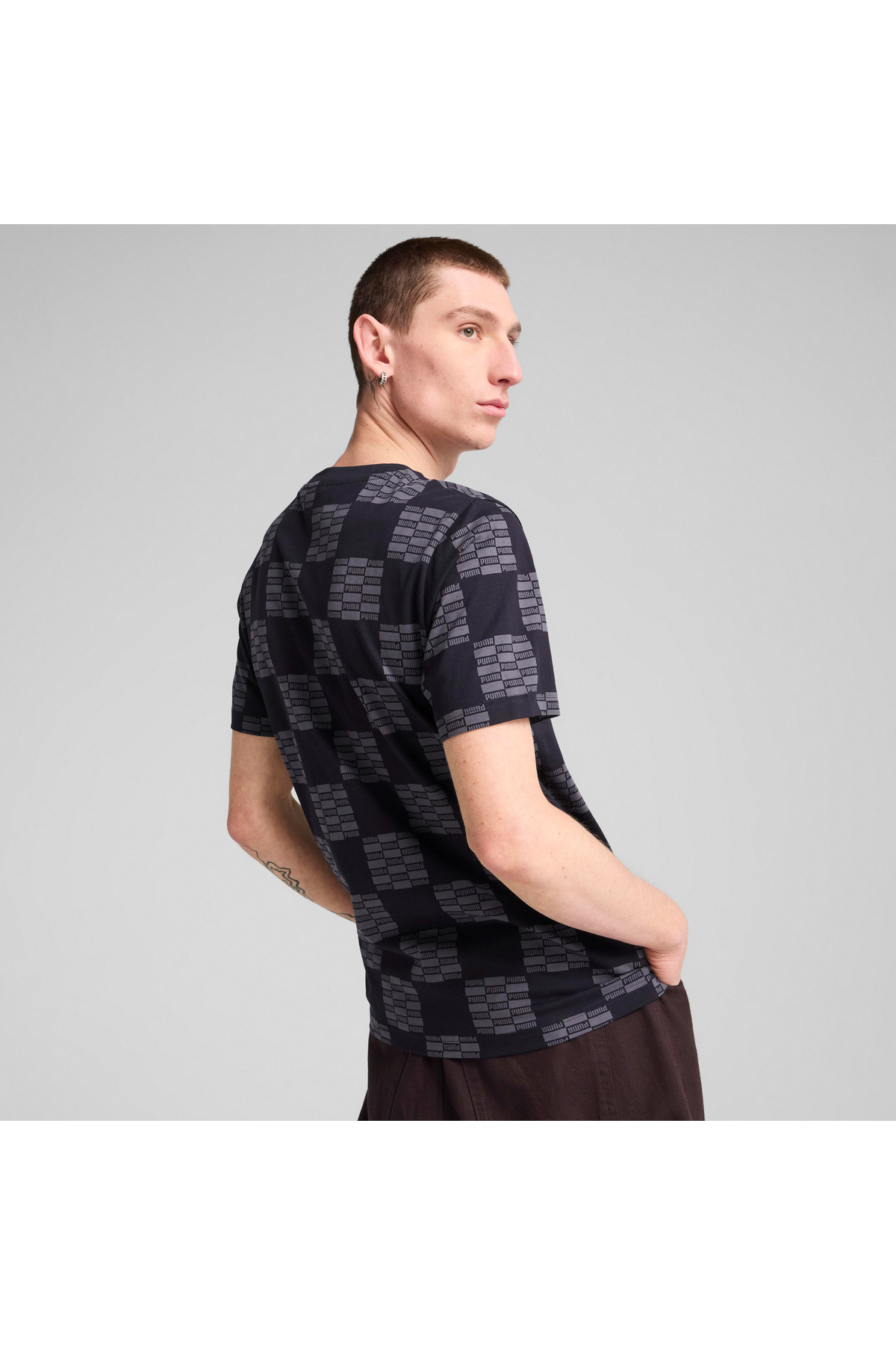Puma-United Aop Men's Black T-Shirt 2