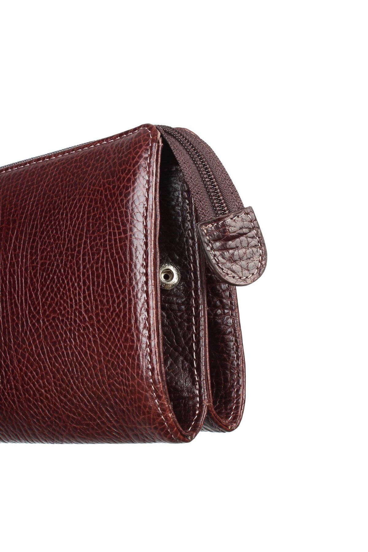 Aka-Brown Leather Handbag - 319 61 7