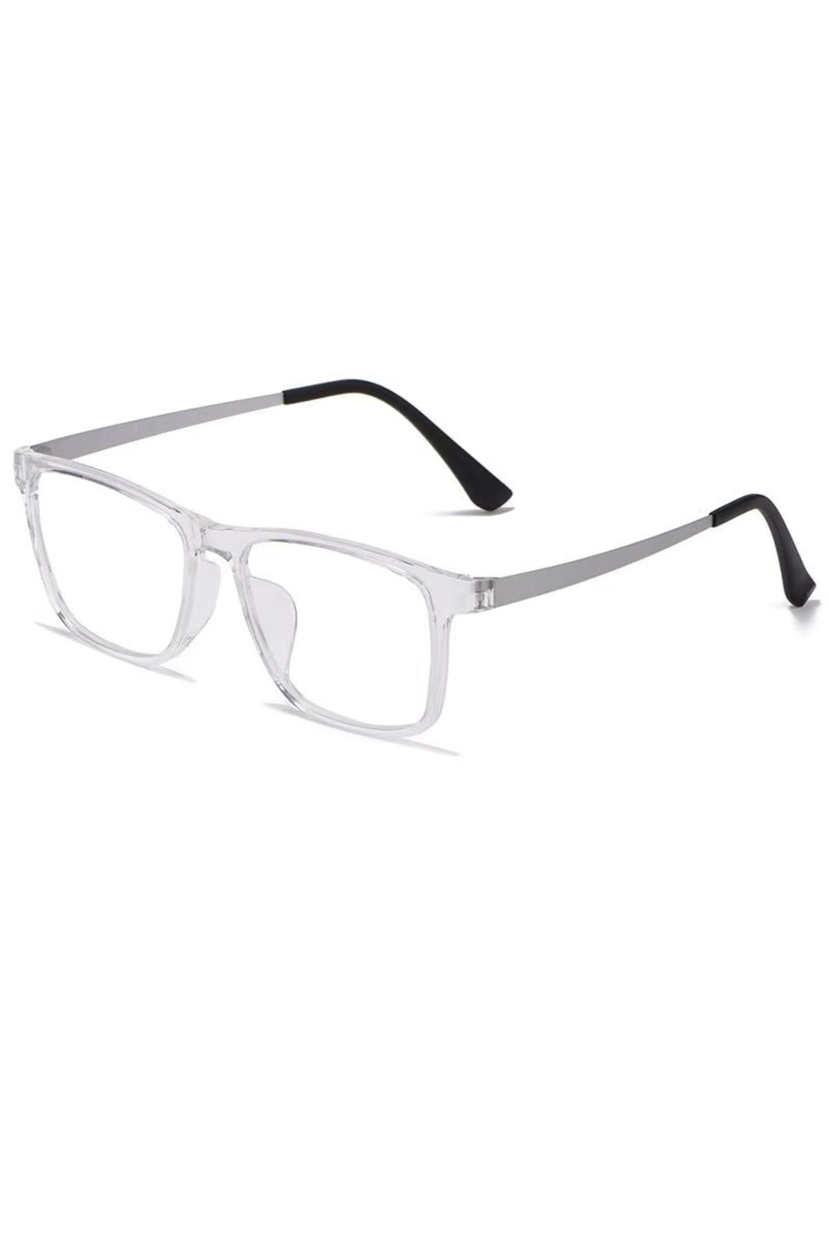 PICADİLİ Ochelari De Soare Cu Lentila Transparenta, Sg007, Gri Unisex - One Size