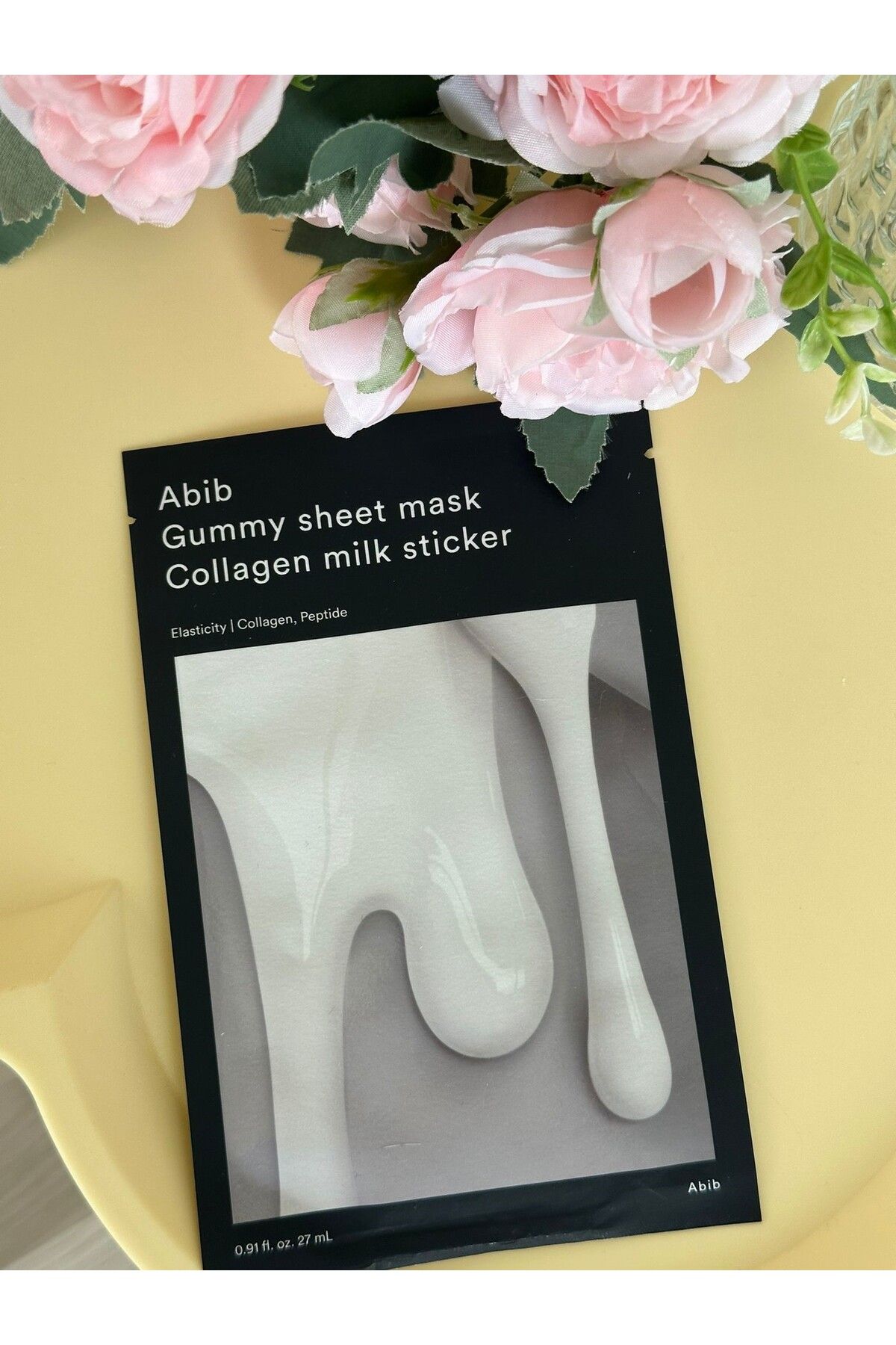 Abib Gummy Sheet Mask Collagen Milk Sticker(KOLLAJEN MASKE)(UÇANFİL)