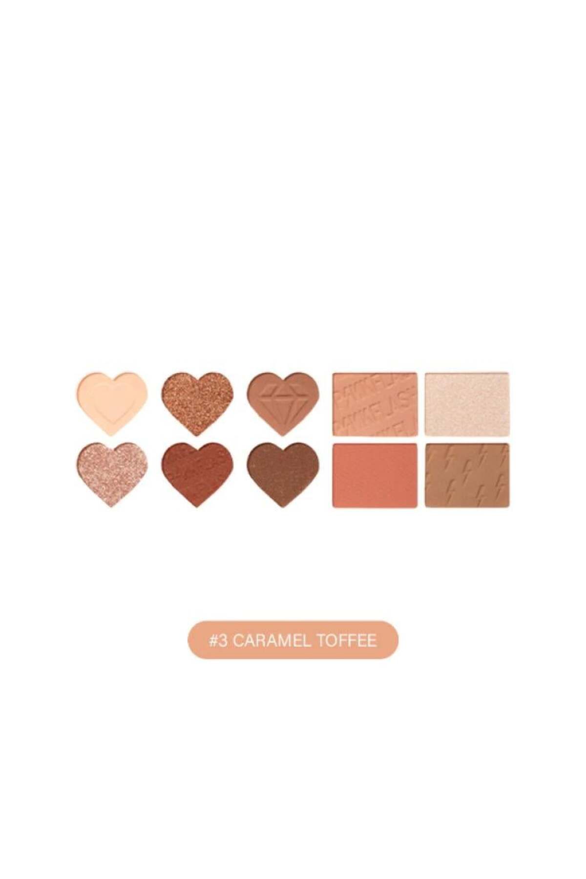 pinkflash-Pink Flash Multi-use Face Palette - 03 | Caramel Toffee 2