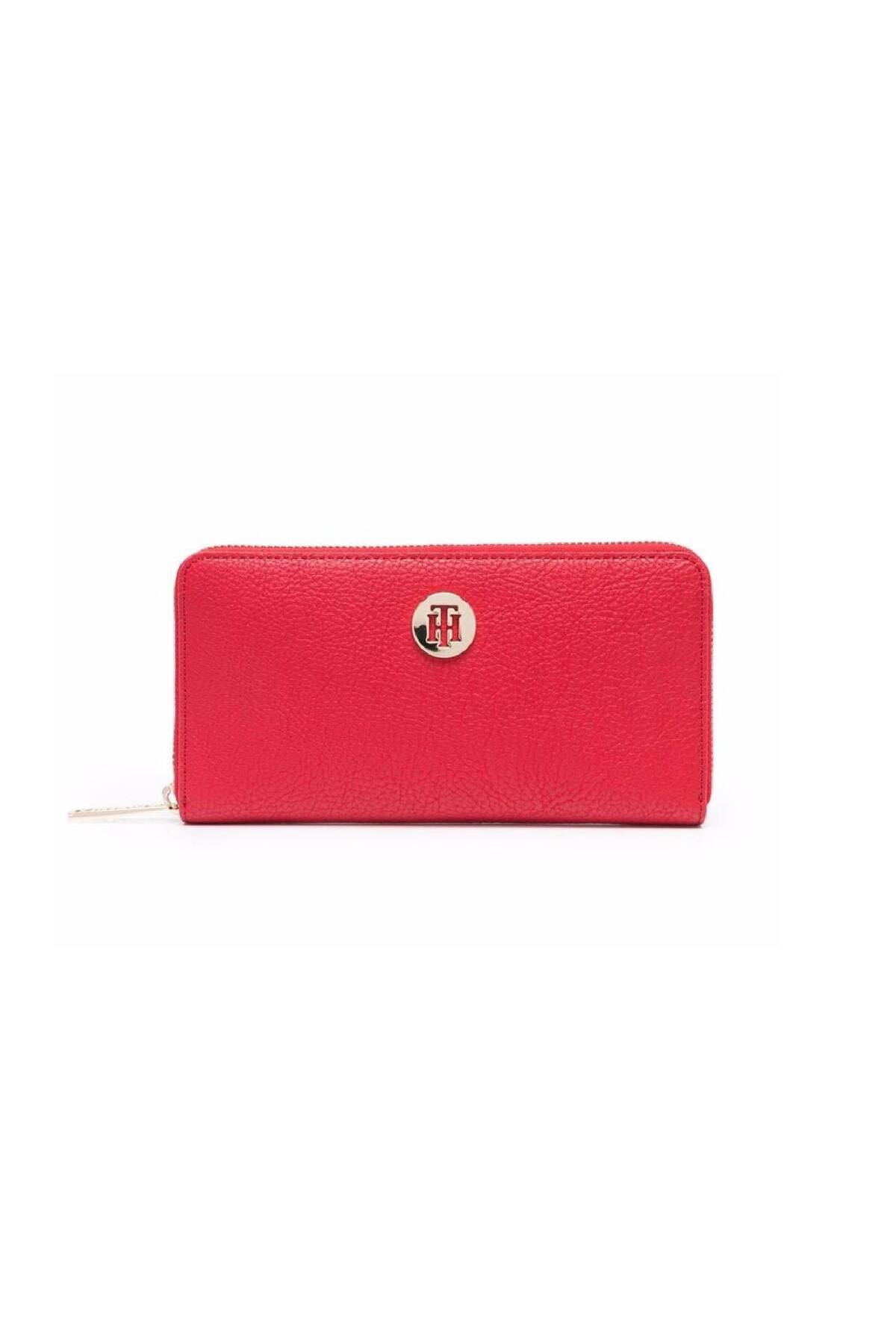 Tommy Hilfiger-Red Women's Wallet Aw0Aw08603 0Kp 3