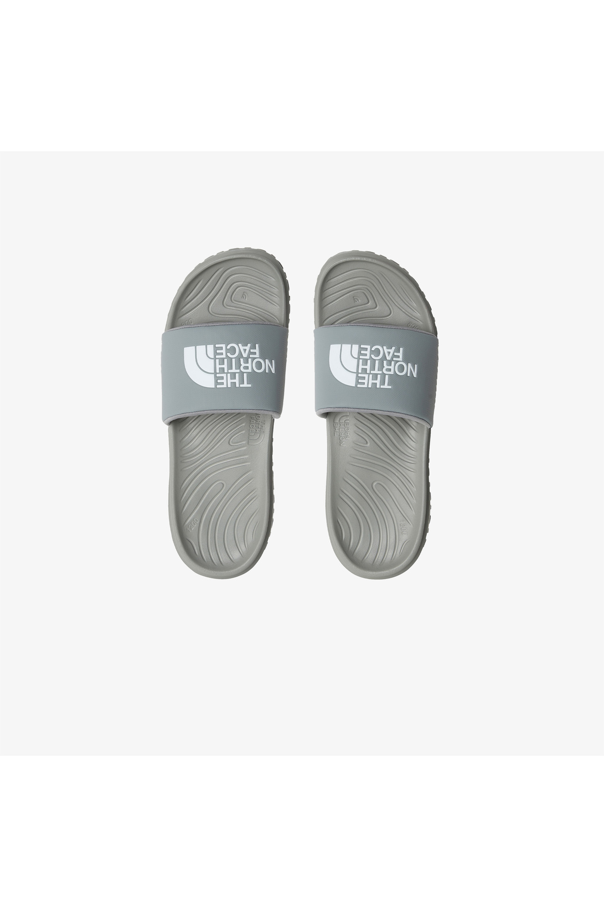 THE NORTH FACE-Ανδρικές γκρι παντόφλες Never Stop Cush 4