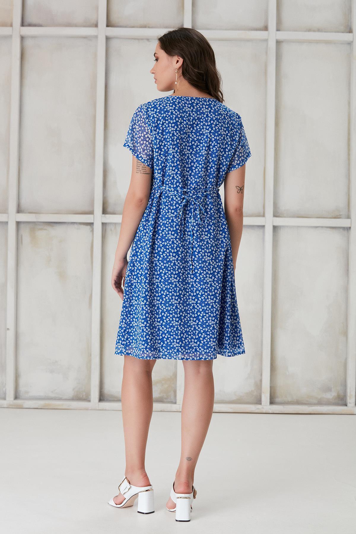 LİYACA-Chiffon Maternity Dress 4