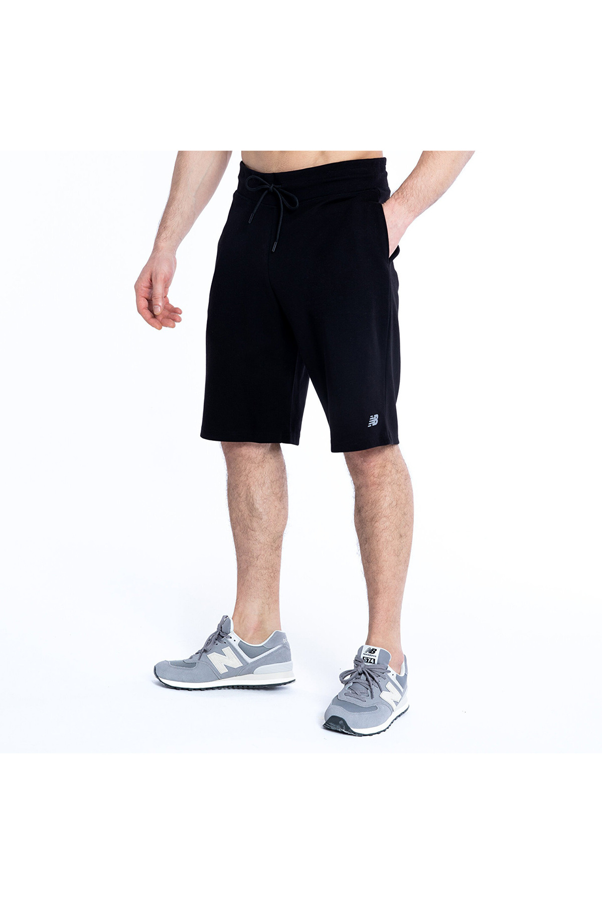 شلوارک مشکی مردانه ۱۹۶۲ نیو بالانس شلوارک برمودا New Balance