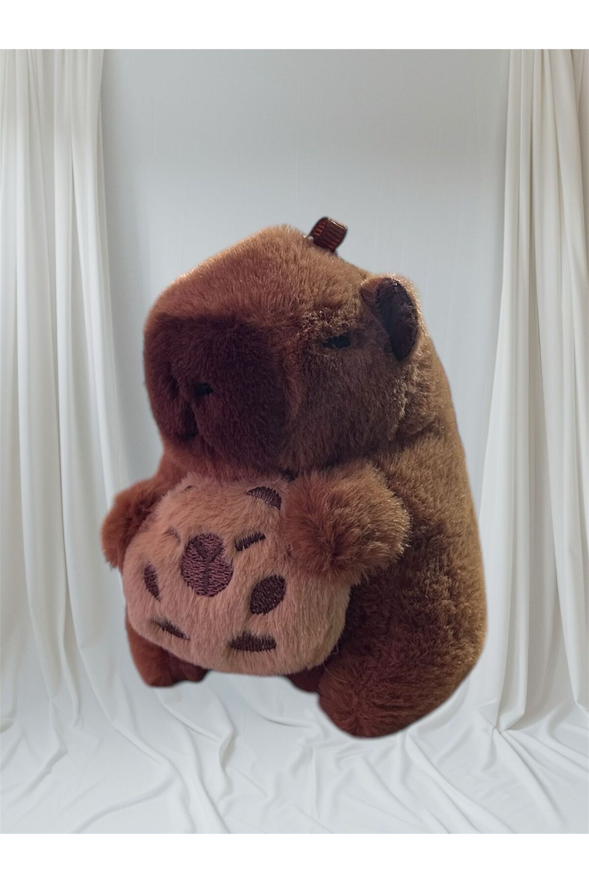 HEY GİDİ GİFT Sevimli Kapibara Peluş / İçi Yumuşak / Peluş Anahtarlık / Capybara Oyuncak / Figür Yüksek Kalite