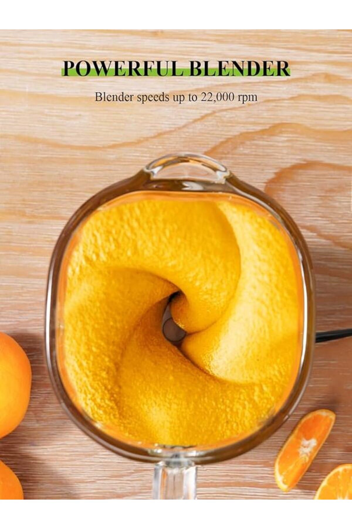 SHARDOR-700W Blender Smoothie Maker, 2 Speed and Pulse Ice Crushing for Milkshake, Juice,1L Glass Jug 2