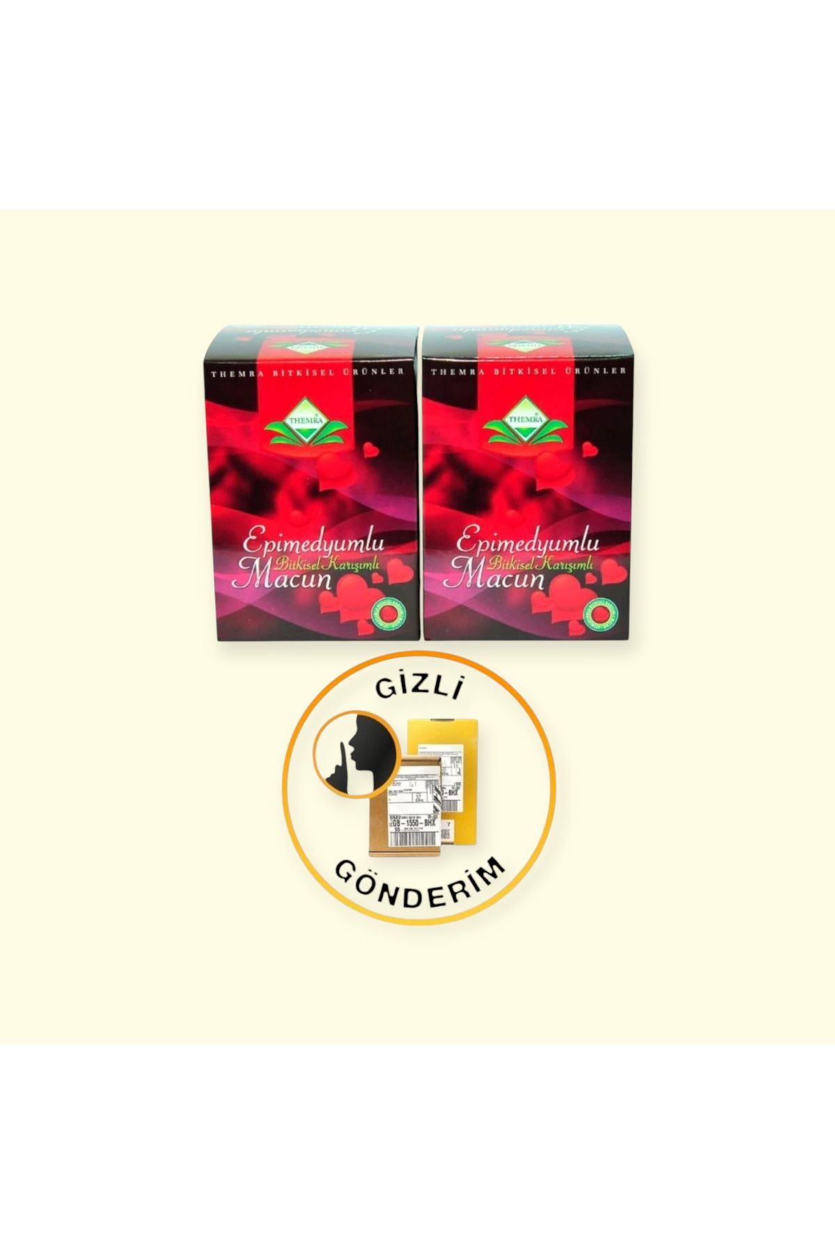 SEVİANA Themra Ginseng Atom Güç Bitkisel Macun Epîmêdyumlû1 Macun 2x240 Gr