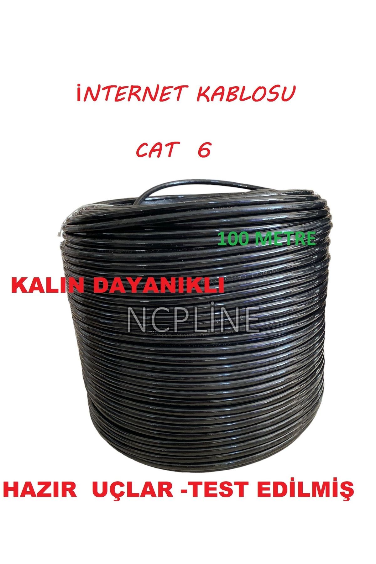 NcpLine 100 METRE İNTERNET KABLOSU KAPLOSU 100M