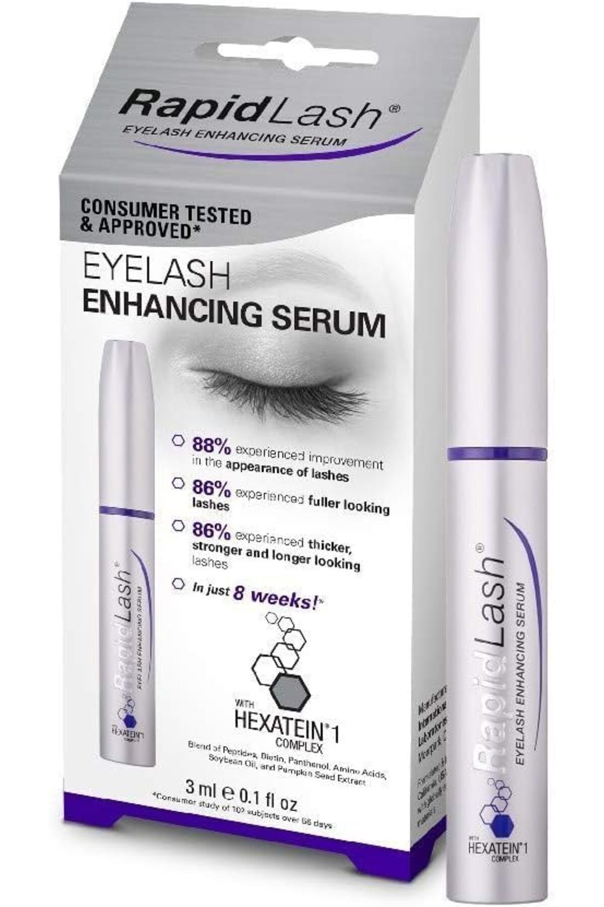 RapidLash-Rapid Lash Serum for Enhanced Lashes by Skywaves, 3ml 1