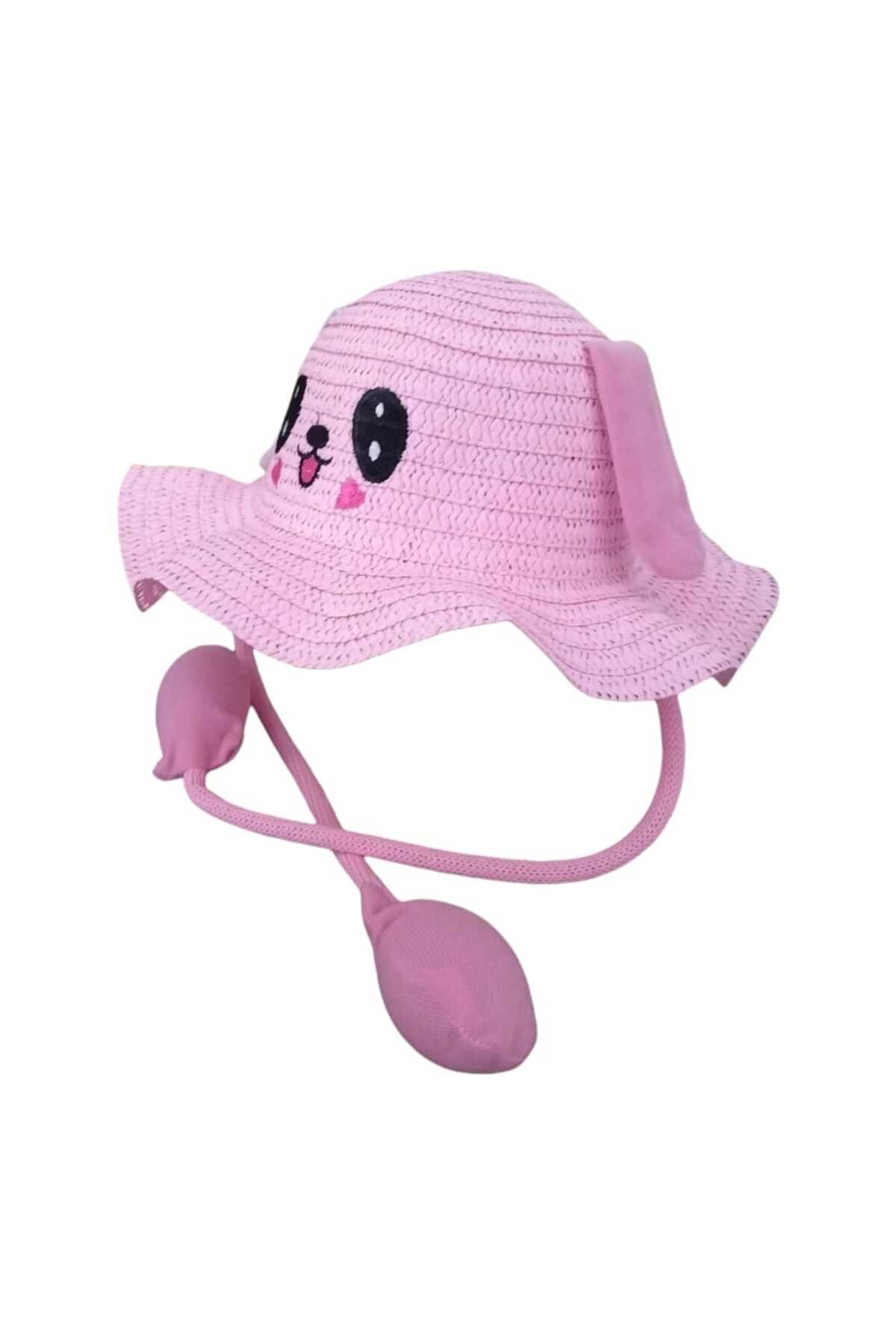 Aware Time-Kitti 6-12 Years Old Children Play Ear Straw Fedora Hat 2