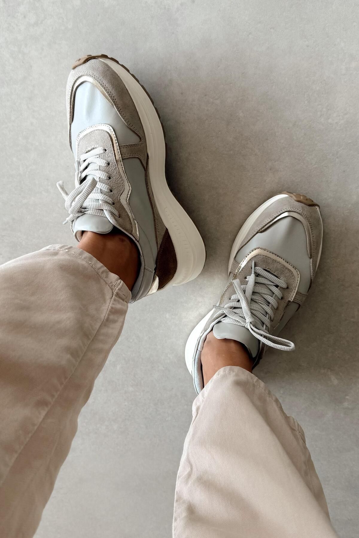 nope21shoess-Chello Beige Genuine Leather Sneaker 5