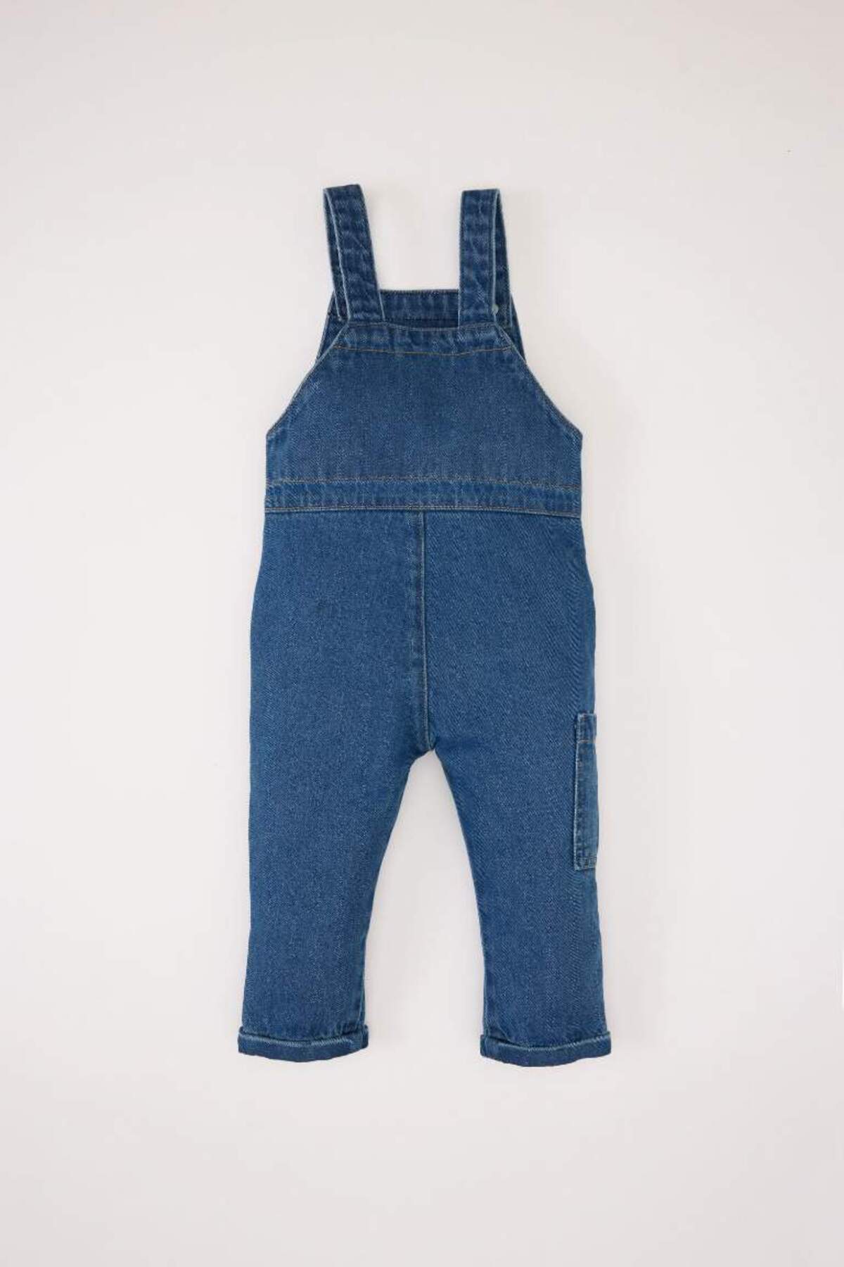 Defacto Erkek Bebek Salopet Jean Tulum E0313A525SP fotoğrafı 4 (önizleme)