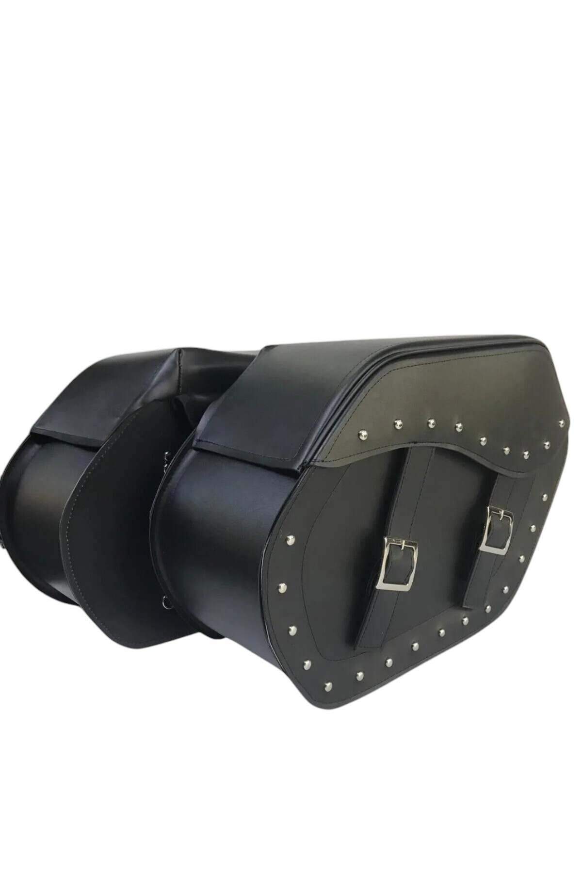 Motospartan CHOPPER YAN ÇANTA TAKIMI 2Lİ SUNİ DERİ HEYBE DH01