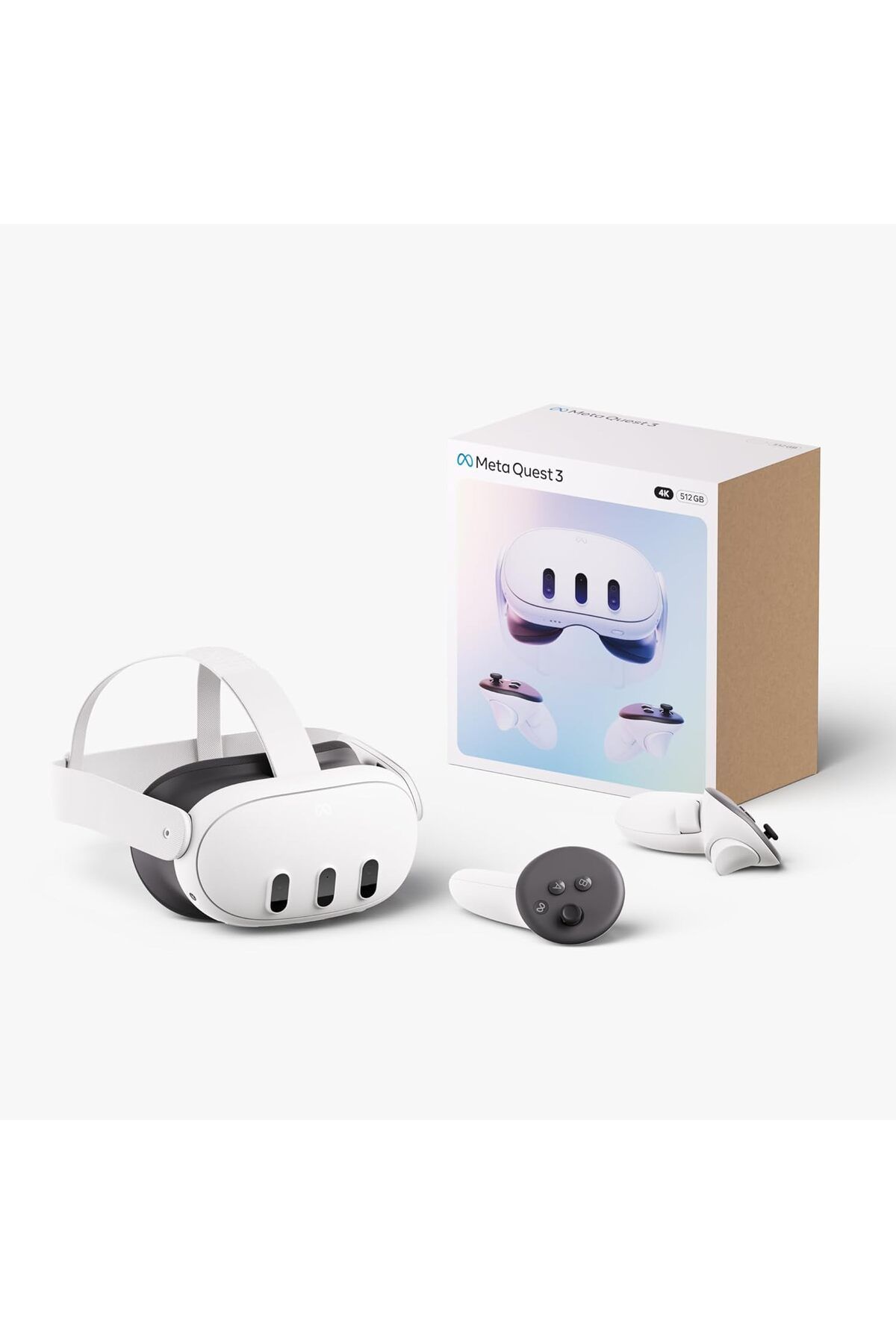 META-Quest 3 – 512GB – Mixed Reality – Powerful Performance – Rath 2 Bundle and Meta Quest P 7