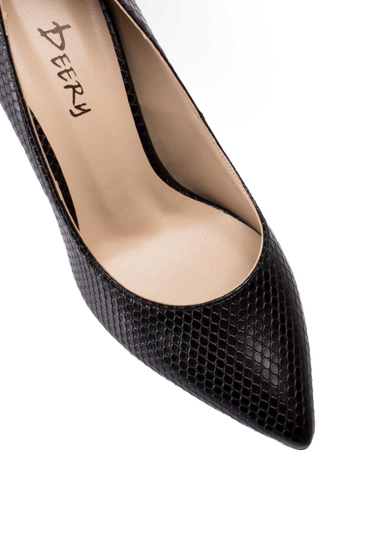 Deery-Black Women's Classic Heeled Shoes 02029ZSYHM03 3
