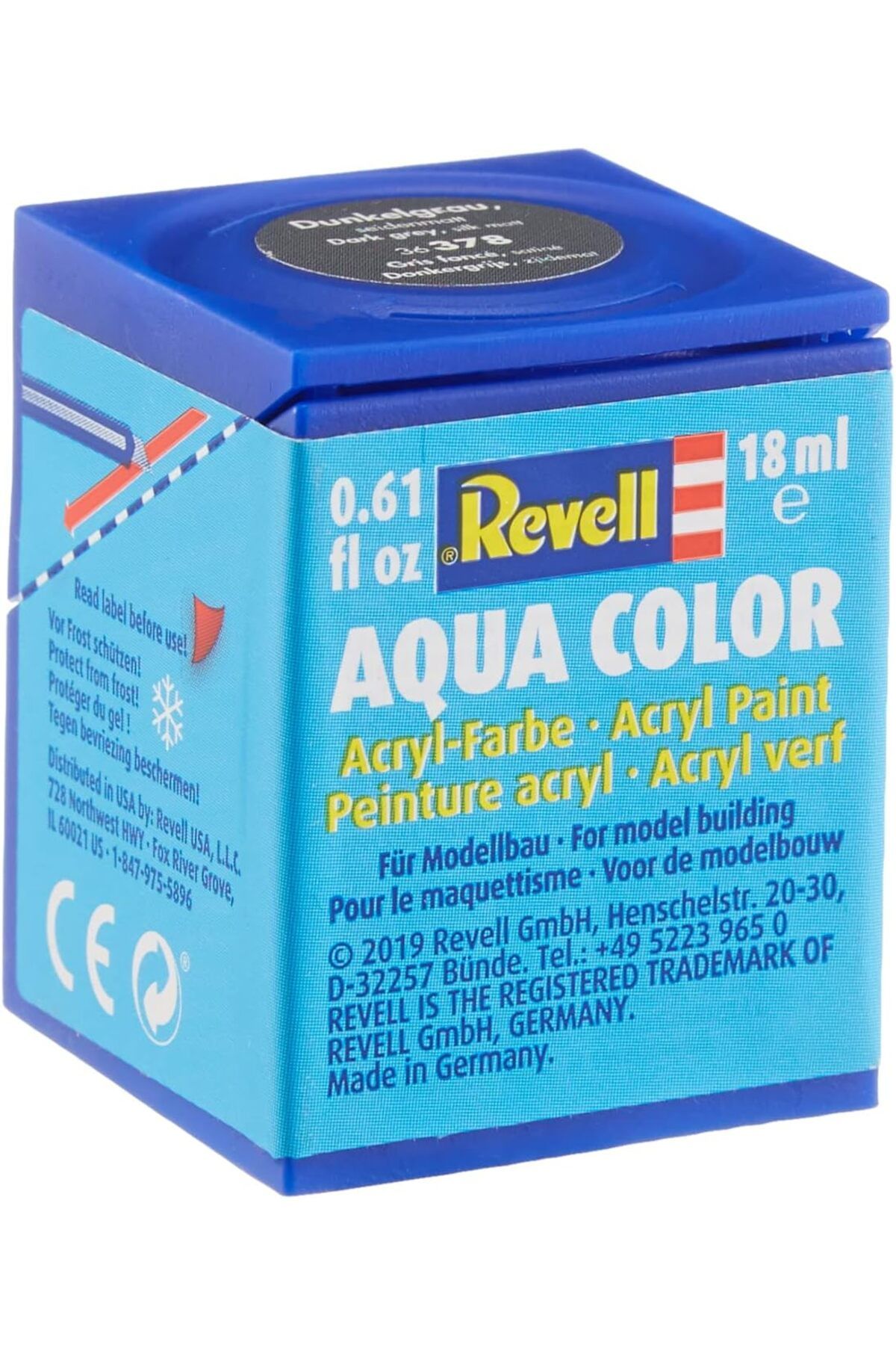STOREMAX - Su Bazlı Maket Boyası Koyu Gri İpek 18 Ml (36378) ELZFRNTR 1127478