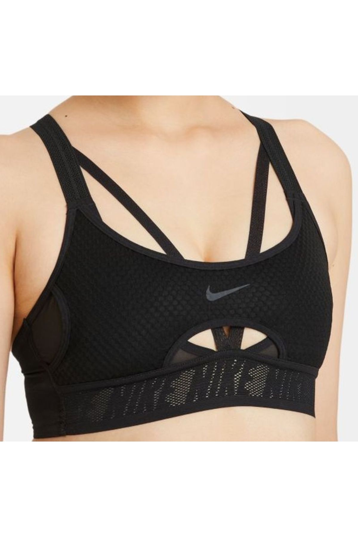 Nike Indy Dri-Fit Advantage Kadın Siyah Bra YouSports