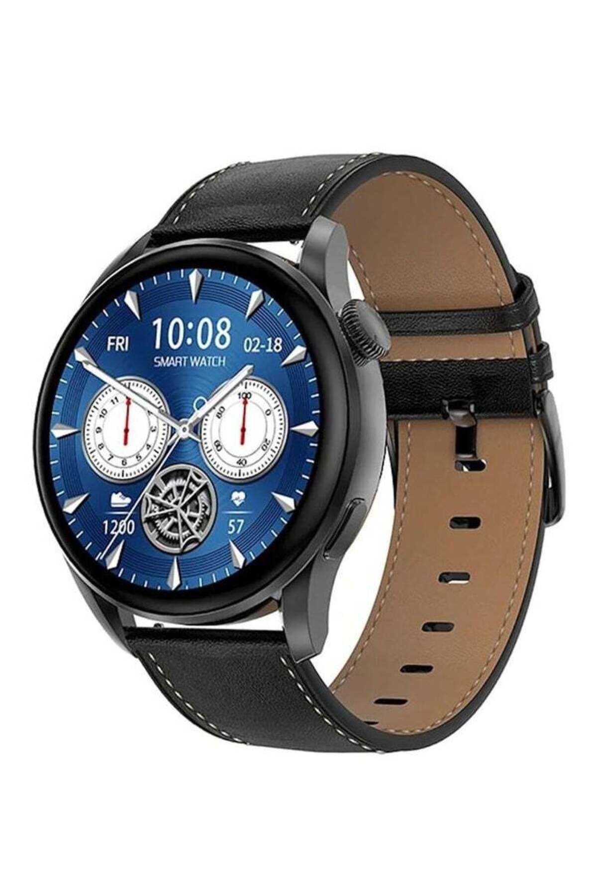 KALOBEE-Smart watch 3 pairs Strap with Bluetooth calling function (answer/make calls), fitness tracking 2