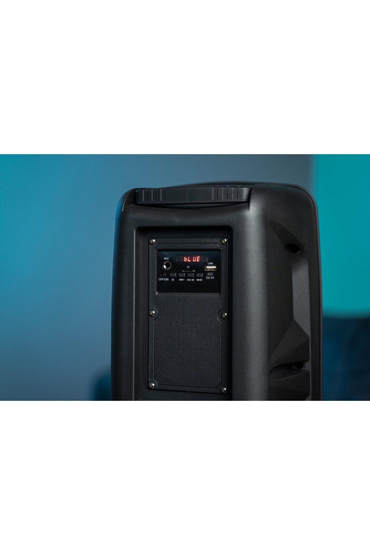 Mediatech-Boxa Portabila Wireless Media-Tech FLAMEZILLA MT3178 Radio FM MP3 Player 20W RMS Negru, MT3178 8