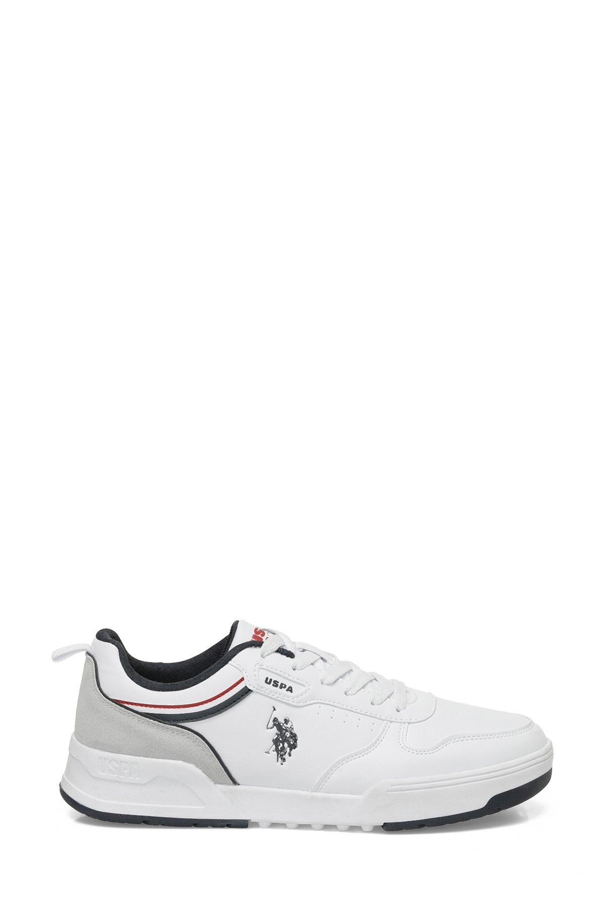 یو اس پولو کفش کتانی مردانه آستین فورپر مدل A101812150 4W سفید