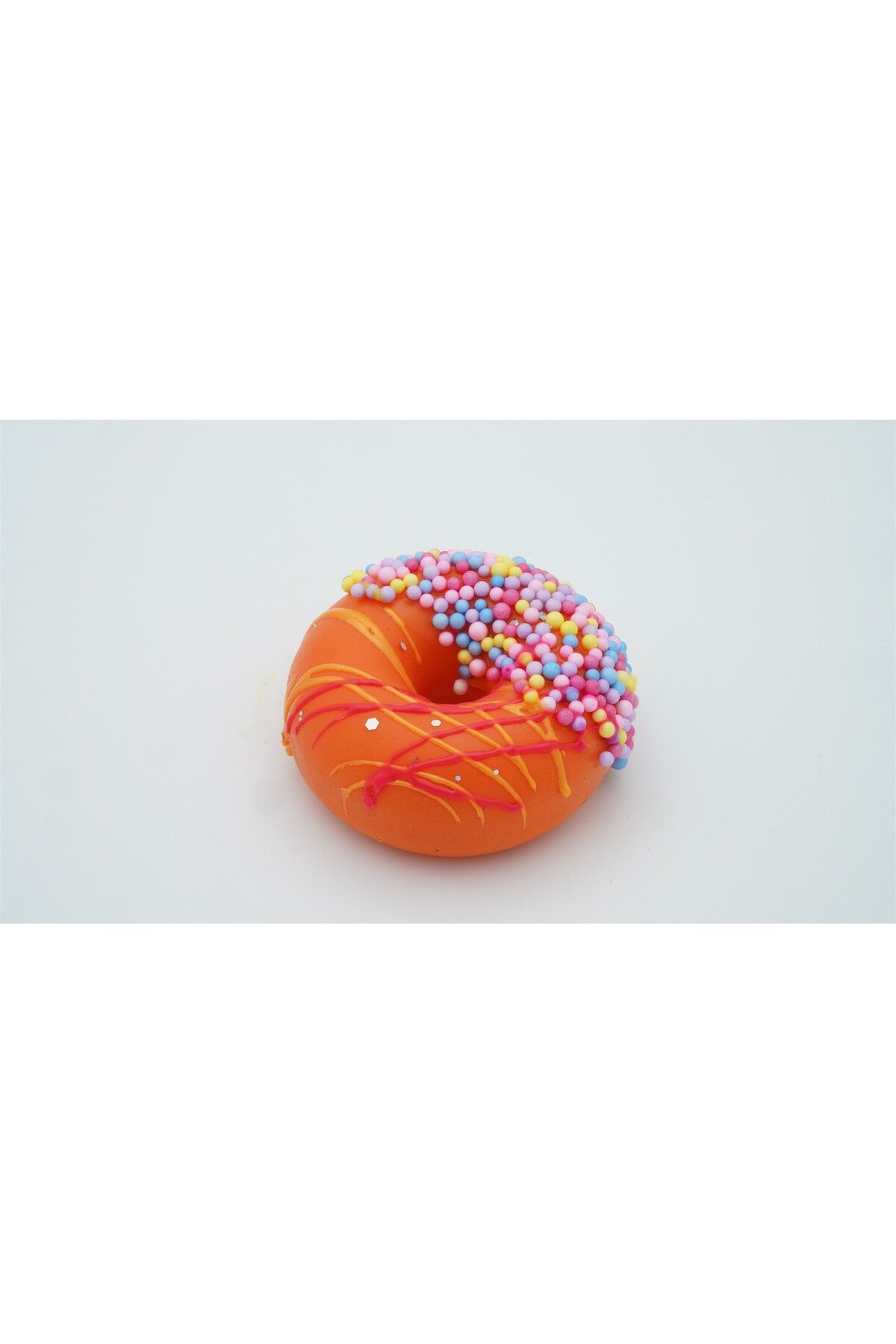 KASH Vegan El Yapımı Doğal Portakal Donut Sabun | Cilt Dostu, Şık ve Eğlenceli Tasarım |