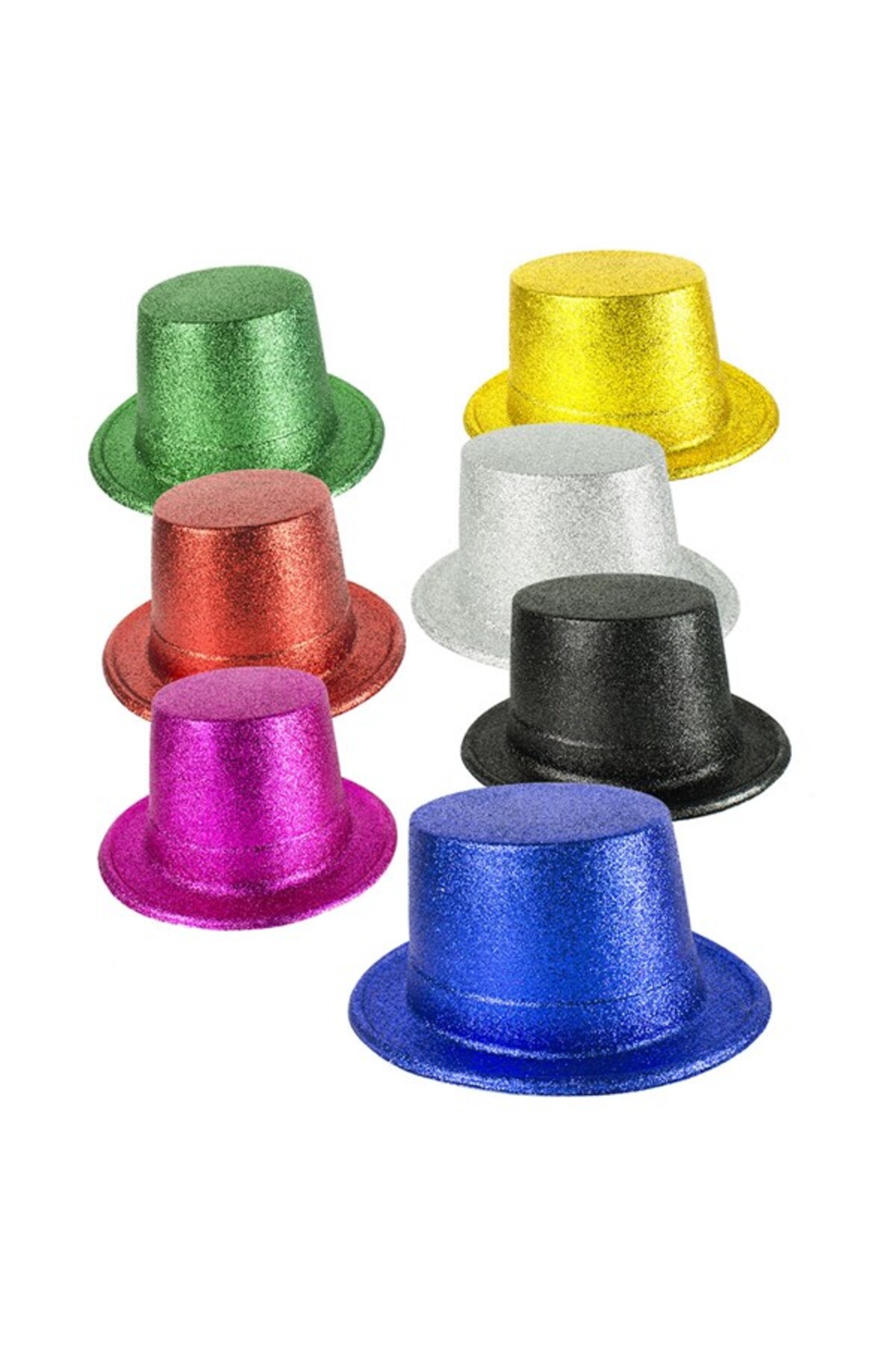 کلاههای پارتی سیلندری اکلیل رنگارنگ نسسورلد (۱۲ عددی)