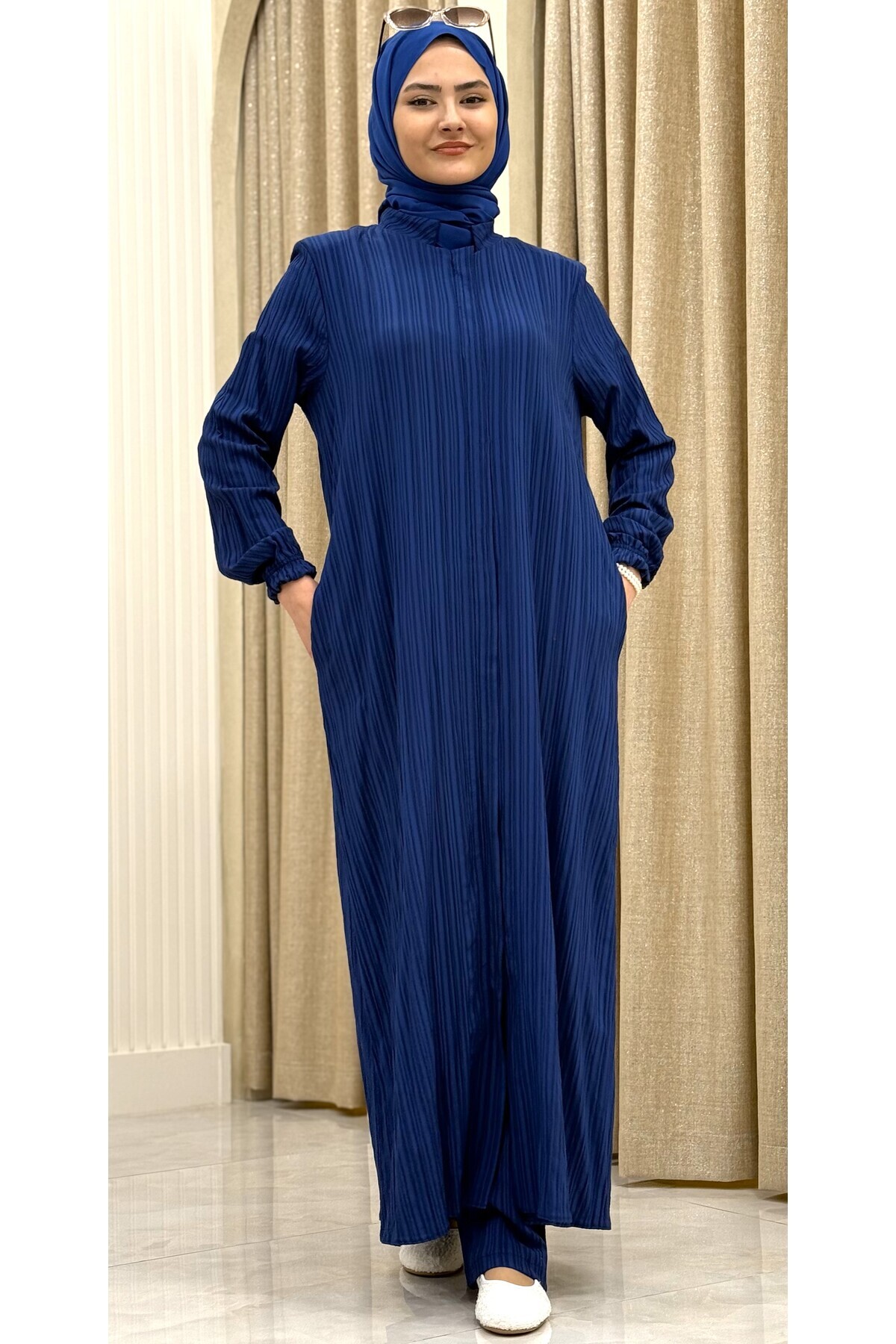 ESRANUR-Hac Umre Clothing Full Length Cotton Double Suit 2