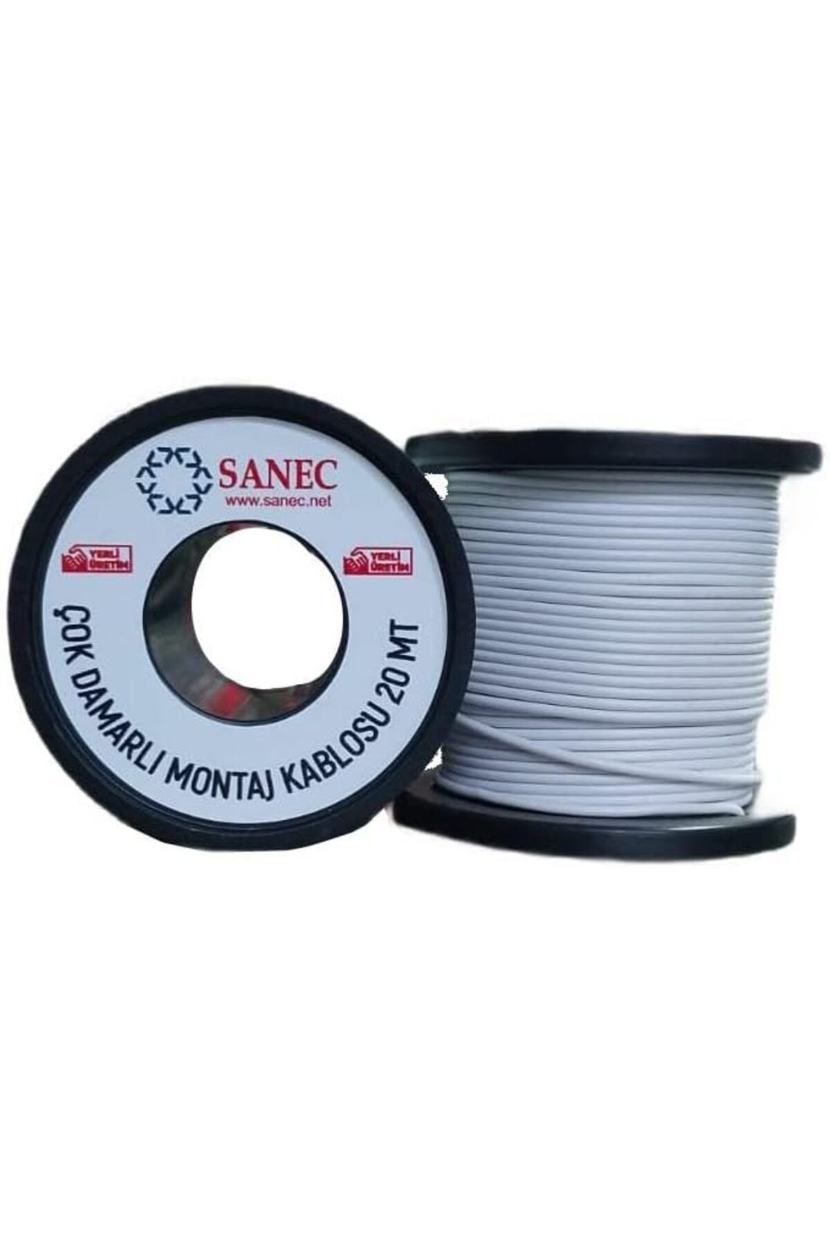 Mu Art Ahşap Mrt Çok Damarlı Montaj Kablosu - 22 AWG - 20 Metre - Beyaz Art 871301