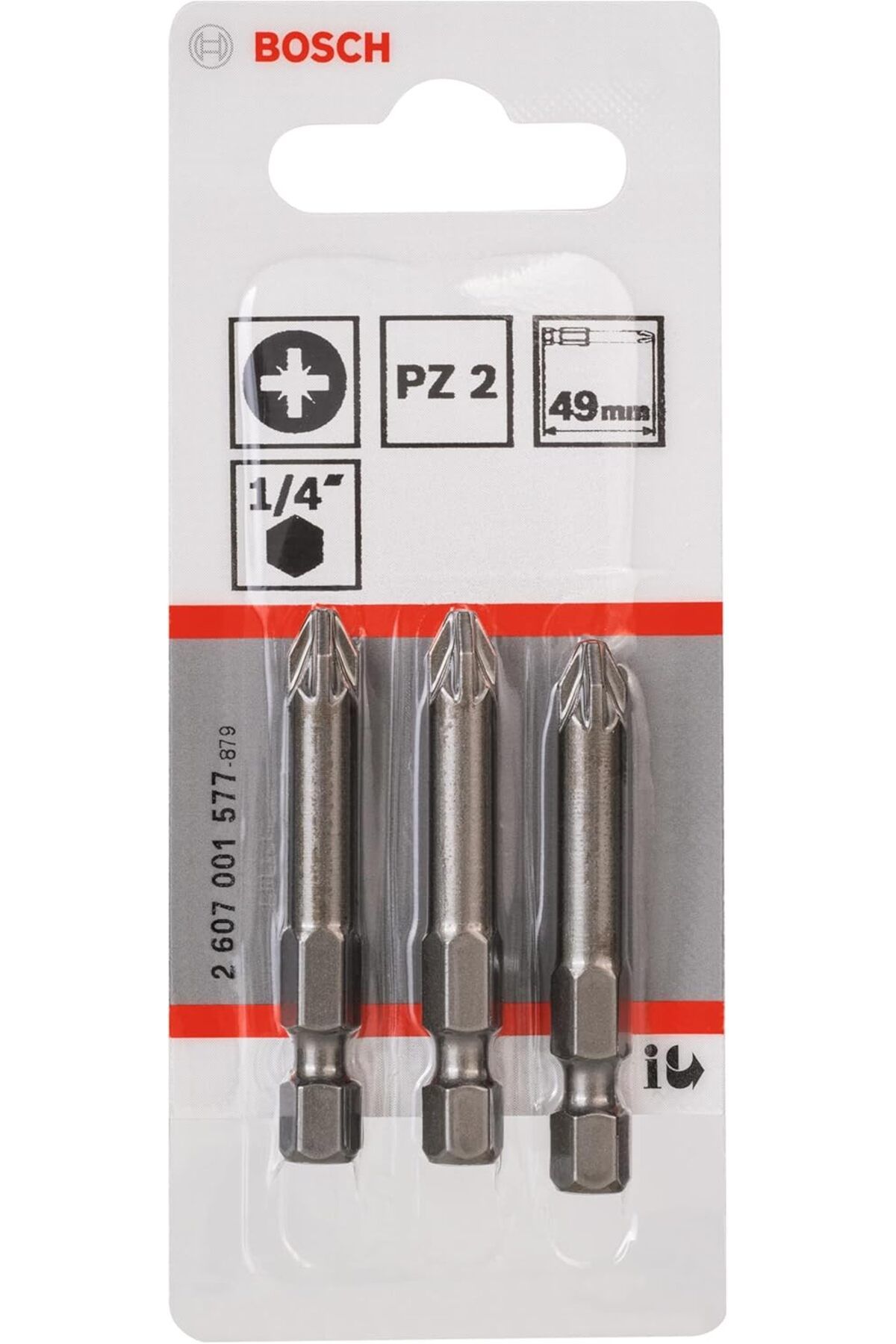 STOREMAX OZN Professional Vidalama Ucu, Gri, 3 Adet OZNstre 1094633