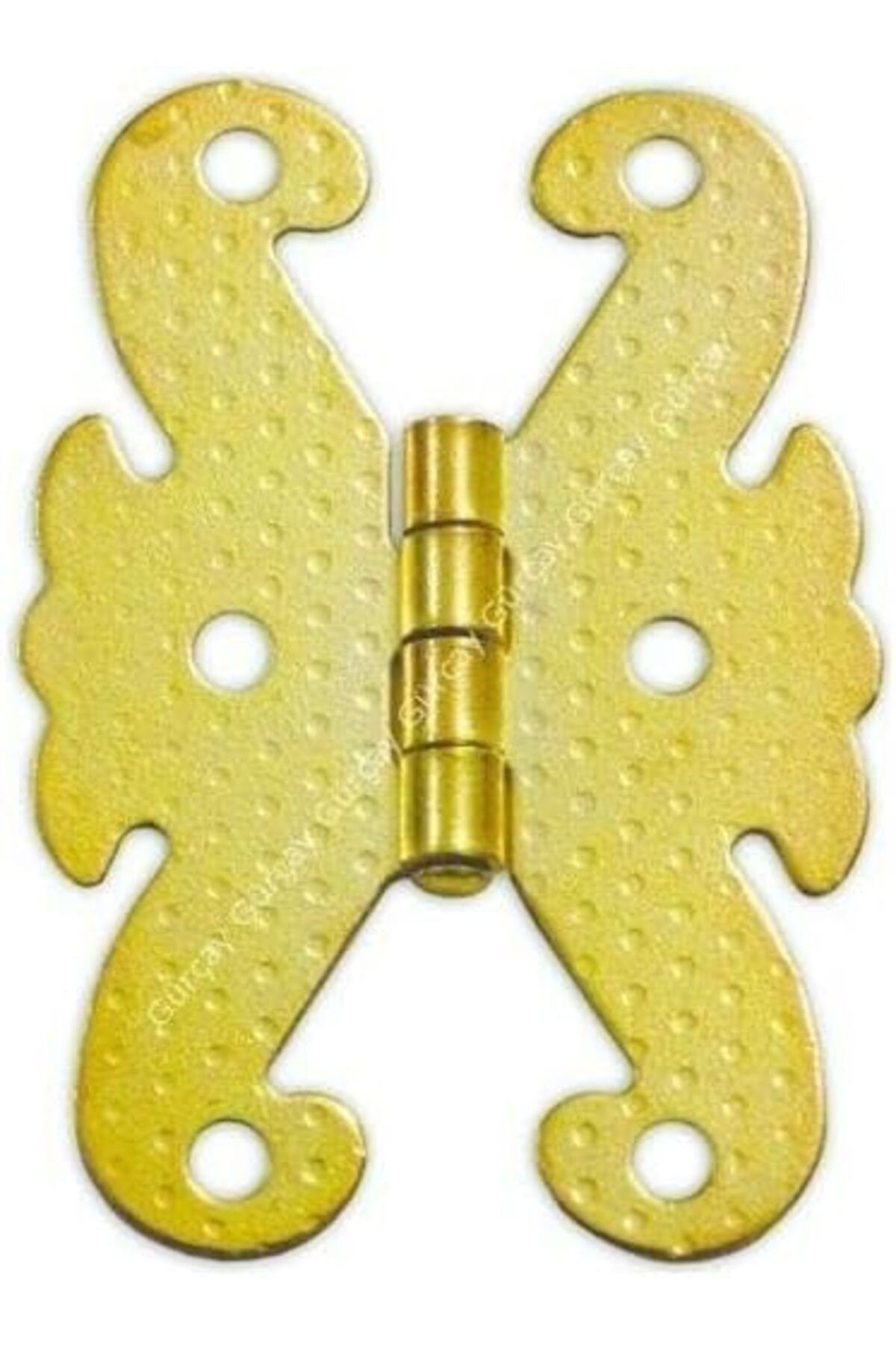 Mu Art Ahşap Mrt Hırdavat Kelebek Menteşe Metal 32 * 40mm Sarı (2 Adet) Art 871301