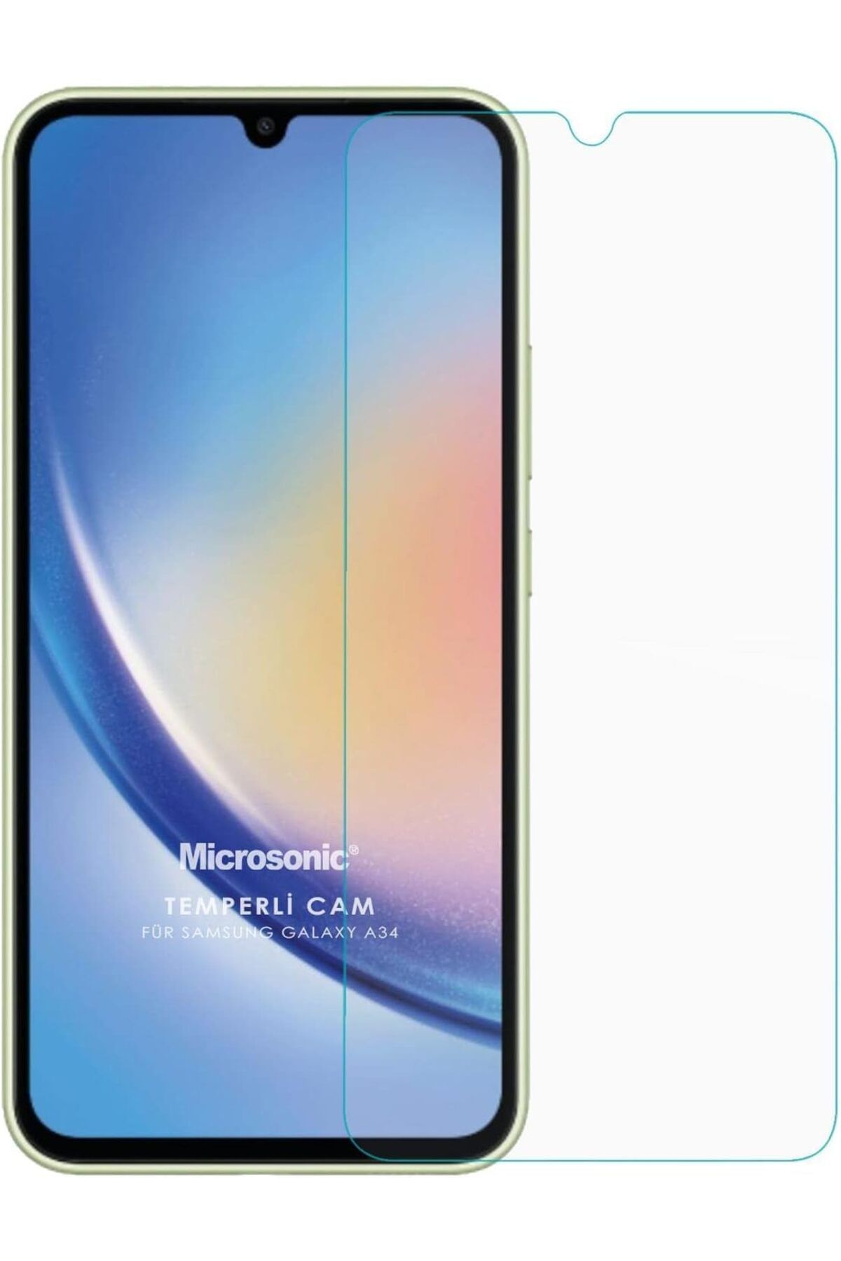 STOREMAX OZN Galaxy A34 Tempered Glass Cam Ekran Koruyucu OZNstre 1094633