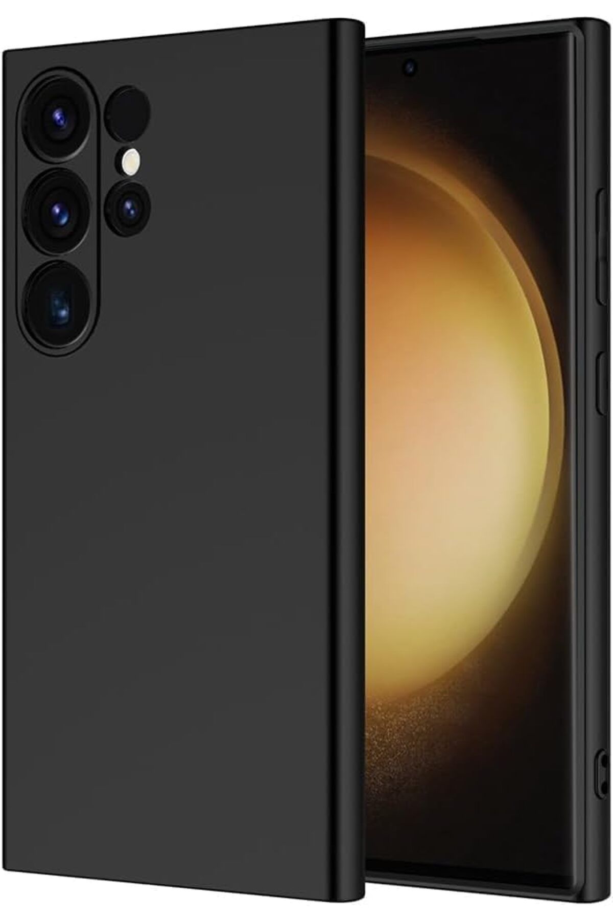 STOREMAX GİYİM & AKSESUAR Galaxy S25 Ultra (6.8) inç ile uyumlu içi kadife kamera korumalı lansman