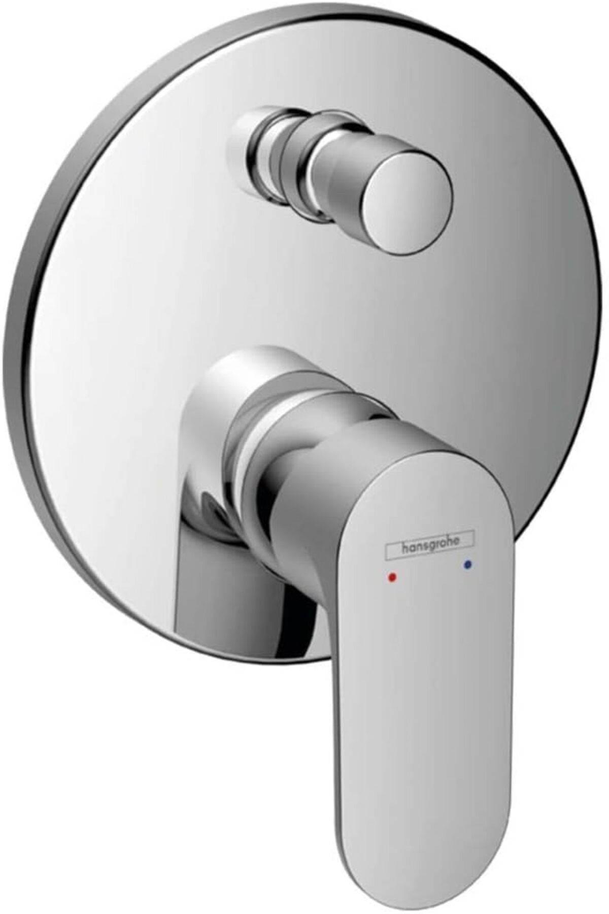 Mu Art Ahşap Mrt Rebris S küvet armatürü, sıva altı banyo armatürü, 2 fonksiyonlu, krom Art 871301
