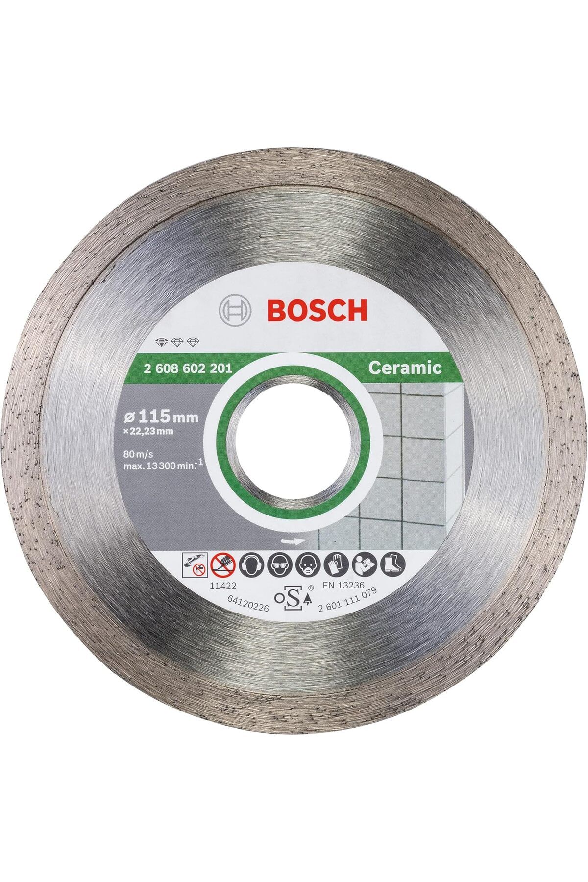 STOREMAX Standard Seri Seramik İçin, 9+1 Elmas Kesme Diski Set 115 mm ELZFRNTR 1127478