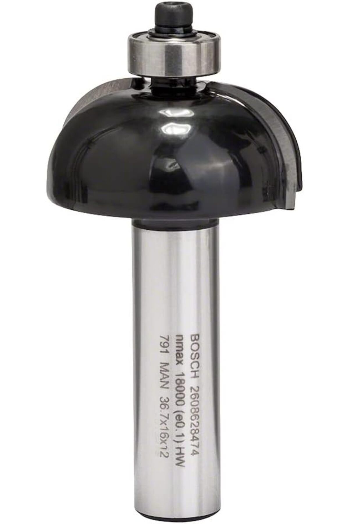 STOREMAX Rom aksesuarı 2608628474 oyuklu freze Ç 12 mm, R1 12 mm, D 36,7 mm, U 16 mm, G 70 mm Romshp 106732